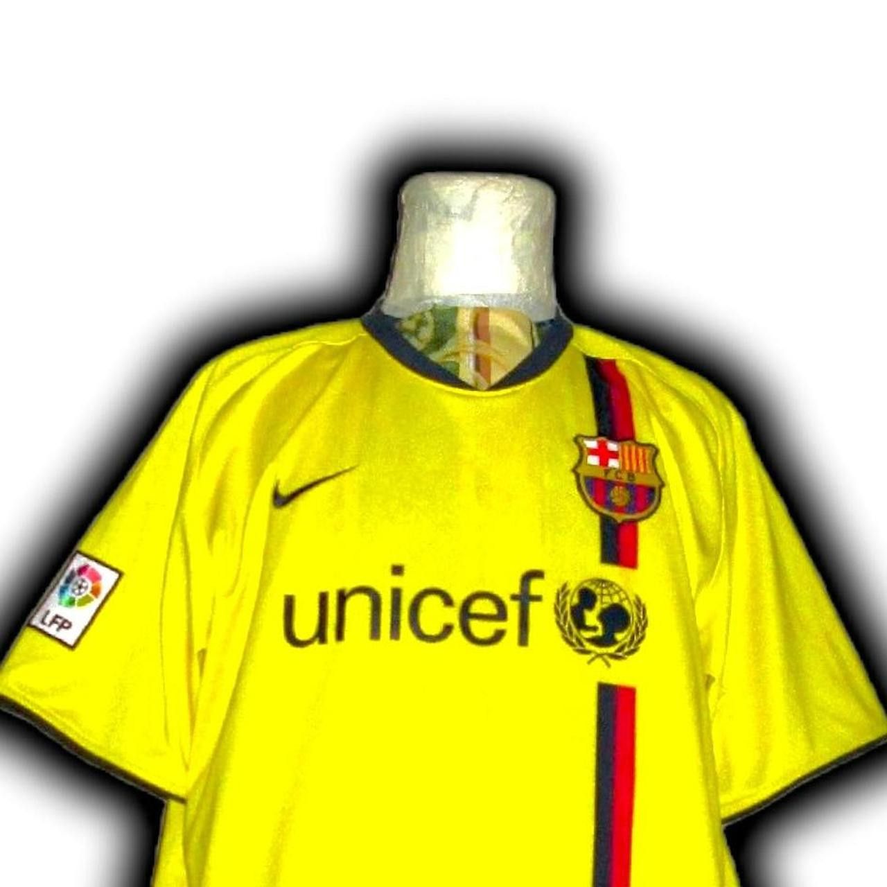 Nike Fc Barcelona 2008 2009 - 2010 Third Shirt Jersey fcb barca Size US XL / EU 56 / 4 - 1 Thumbnail