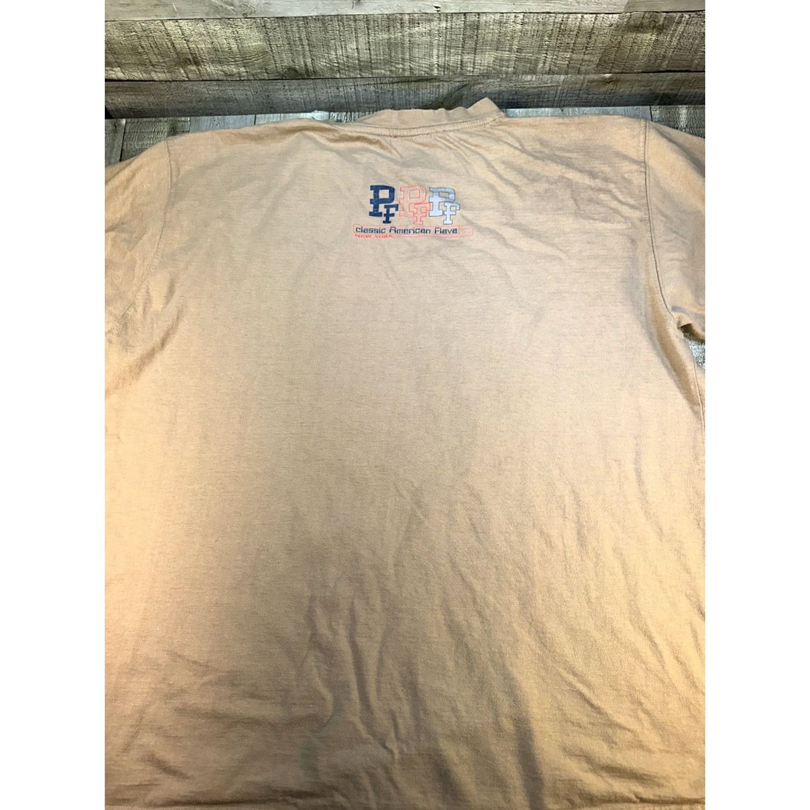 Vintage VINTAGE Phat Farm 92 Graphic Tee Shirt Tan XXL Hip Hop Streetwear T-Shirt NYC Rare Mens Size US XXL / EU 58 / 5 - 3 Thumbnail