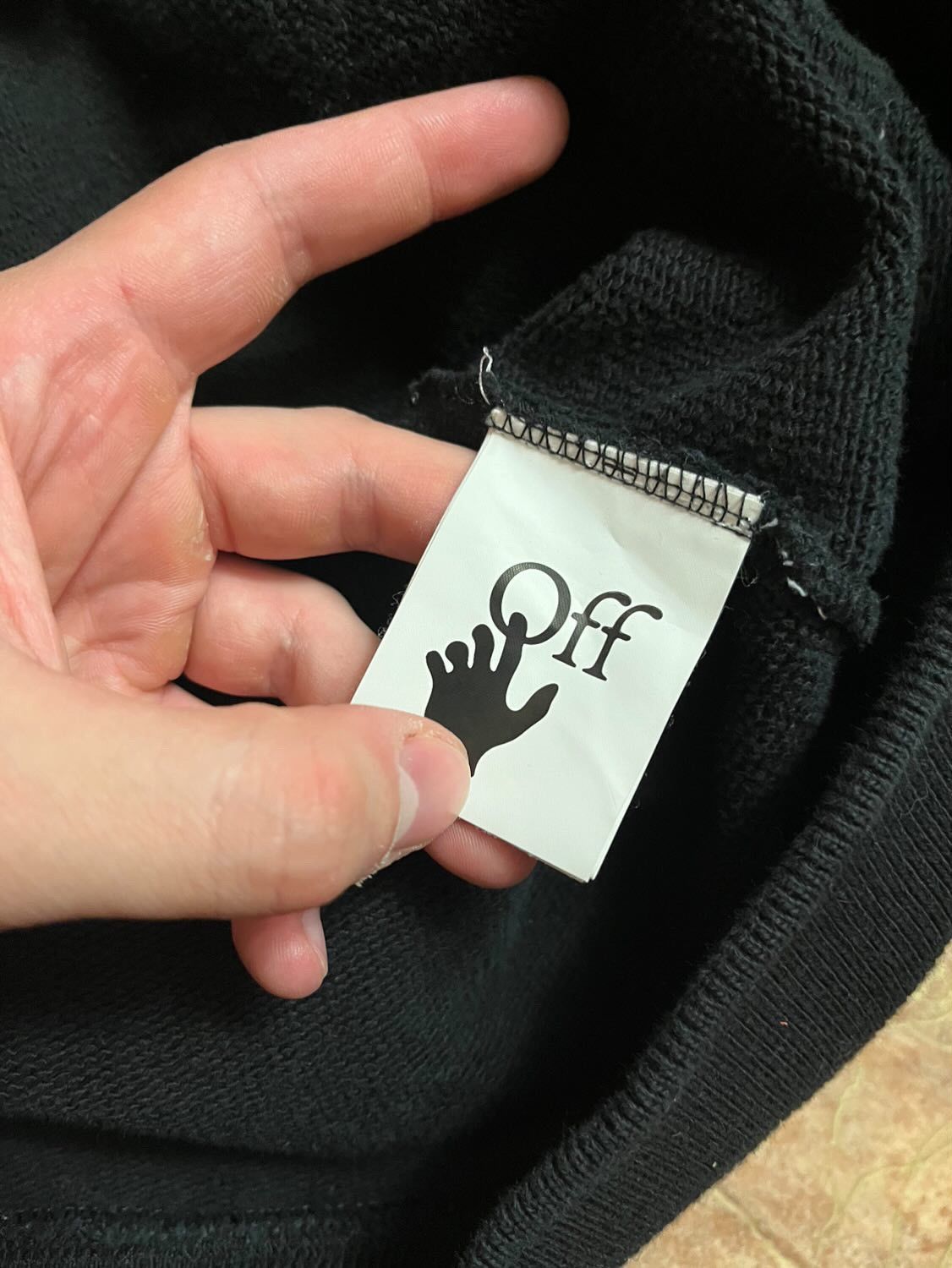 Off-White Off White Virgil Cross Arrows Black Hoodie Big Logo Size US XL / EU 56 / 4 - 5 Thumbnail