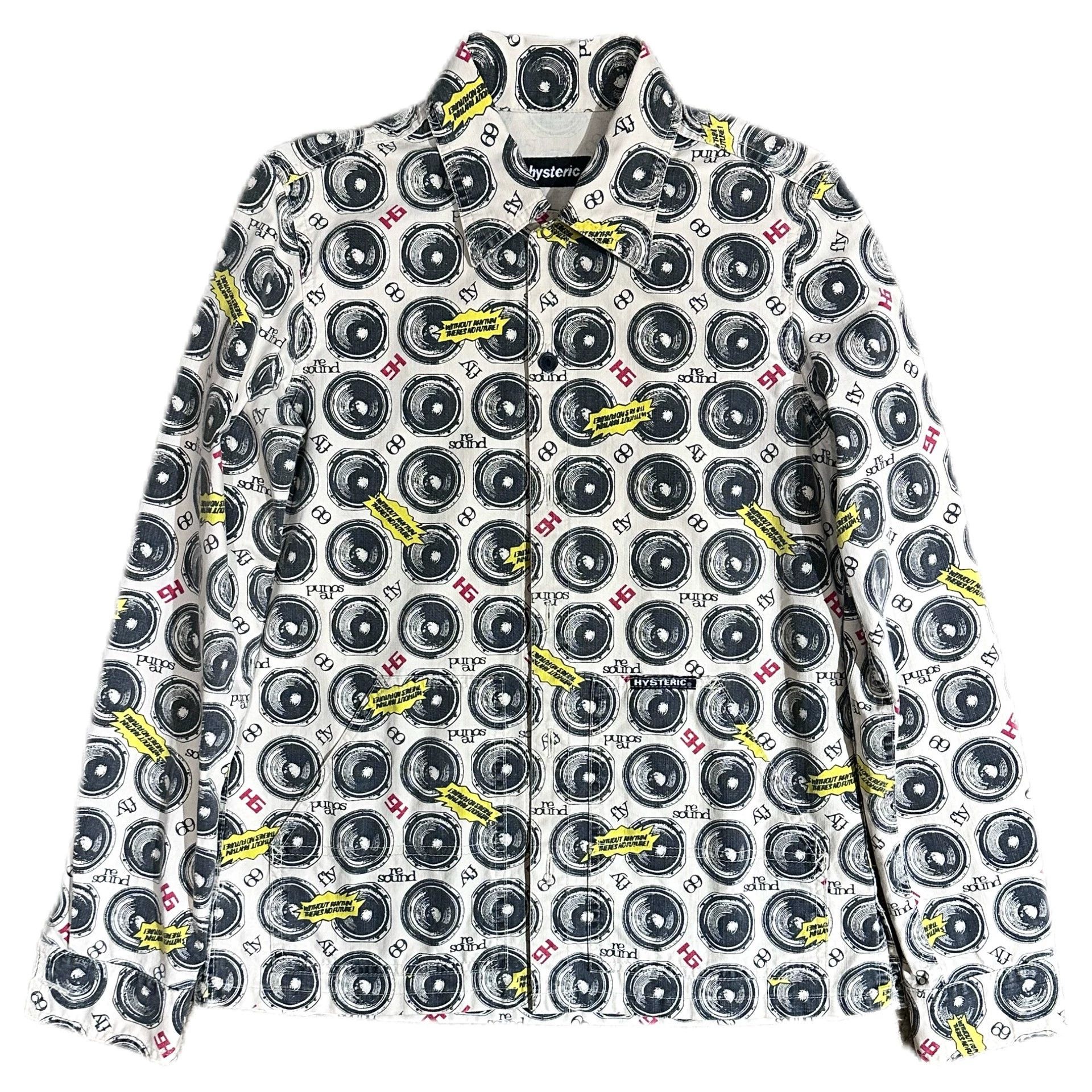 Hysteric Glamour Hysteric Glamour Printed Shirt Size US M / EU 48-50 / 2 - 1 Thumbnail