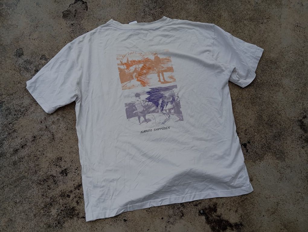 Japanese Brand Naruto & Sasuke 🥷🍃 Anime Comic Tshirt 🎌 Size US XL / EU 56 / 4 - 5 Thumbnail