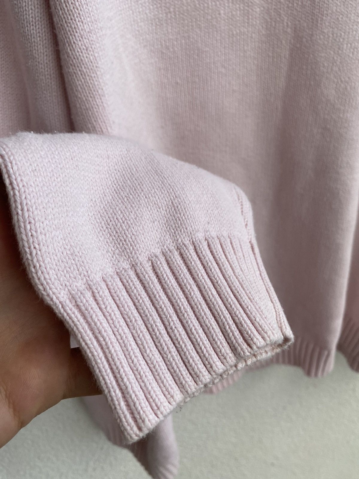 Yves Saint Laurent Pinky Cream YSL Sweater Knit Size US XXL / EU 58 / 5 - 3 Thumbnail