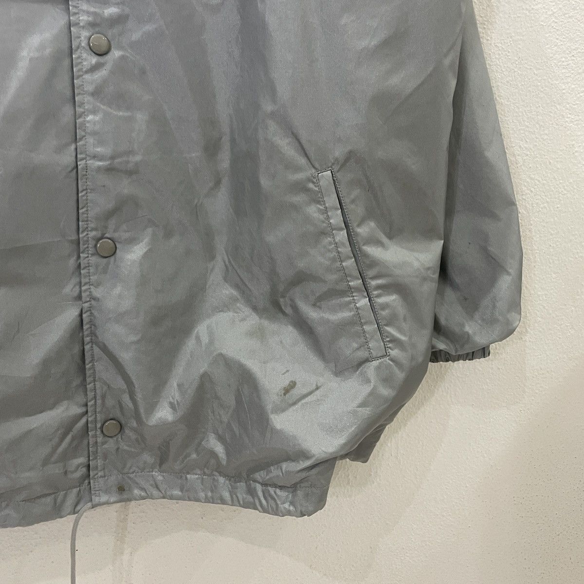 Adidas Vintage 90s Adidas Big Logo Long Jacket Size US XL / EU 56 / 4 - 10 Thumbnail