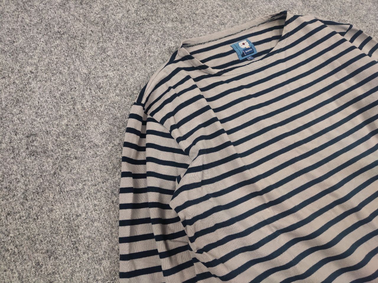 Vintage Mousqueton Mario Breton Top Long sleeve Gray Vintage France Size US L / EU 52-54 / 3 - 10 Thumbnail