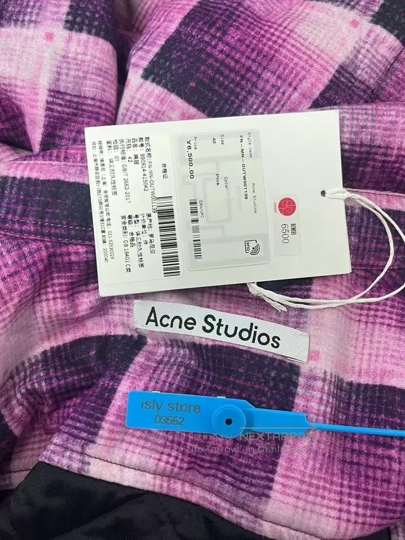 Acne Studios Acne Studios SS25 Single Breasted Comfortable Loose Checke Size US XS / EU 42 / 0 - 4 Thumbnail