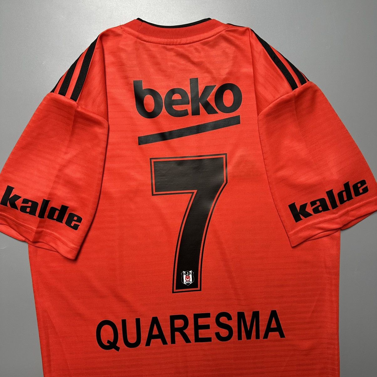 Vintage BESIKTAS JK ADIDAS 2018/2019 SOCCER THIRD JERSEY #7 QUARESMA Size US S / EU 44-46 / 1 - 11 Thumbnail