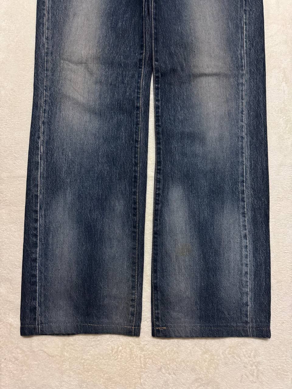 Edwin INSANE 90s Style Edwin 503 Rusty Sand Washed Dark Jeans Size US 32 / EU 48 - 8 Thumbnail