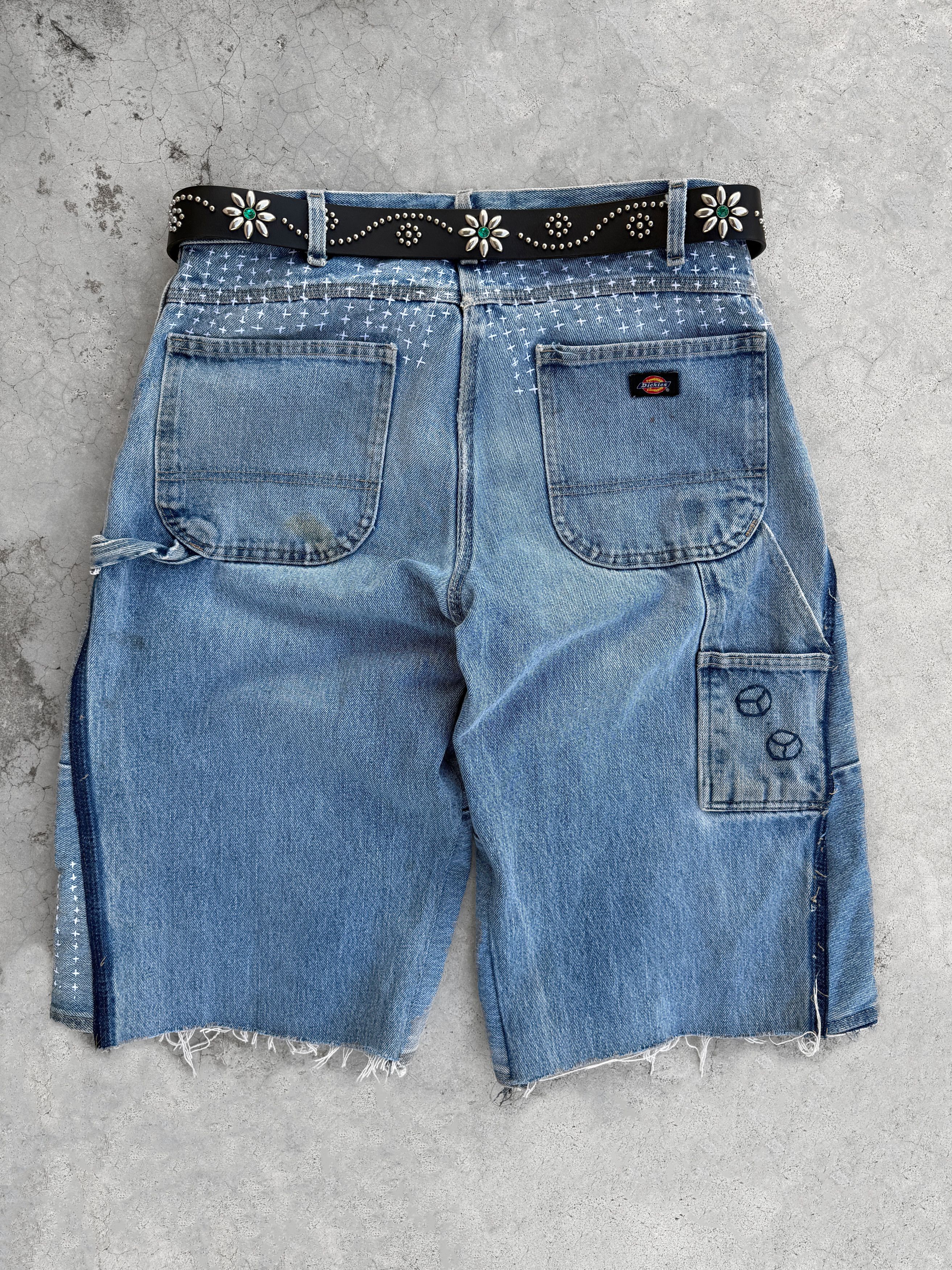 Japanese Brand Vintage Boro Patchwork DICKIES Carpenter Size US 36 / EU 52 - 11 Thumbnail