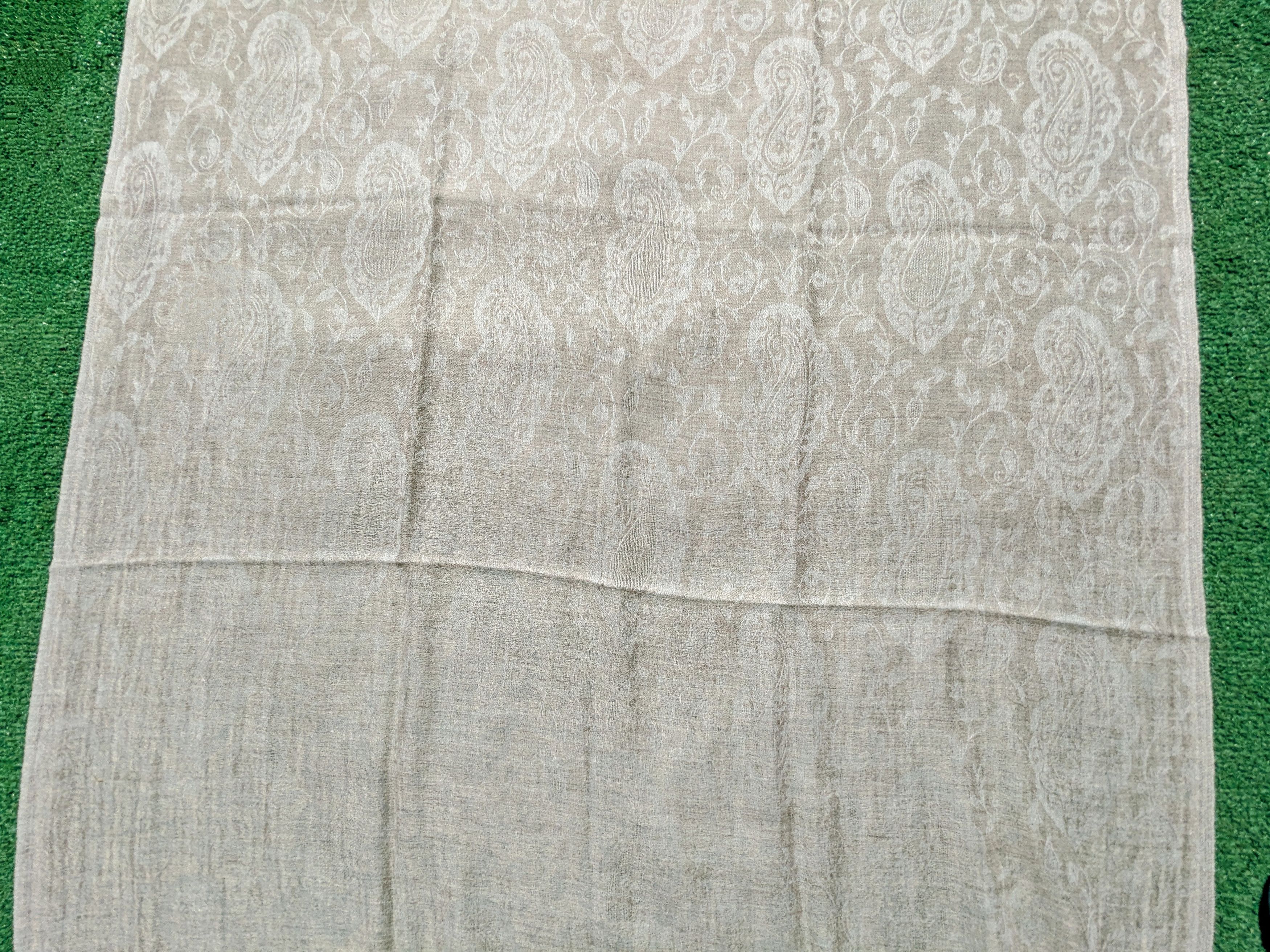NakedCashmere Pashmina Cashmere Long Soft Paisley Pattern Panel Scarf Size ONE SIZE - 3 Thumbnail