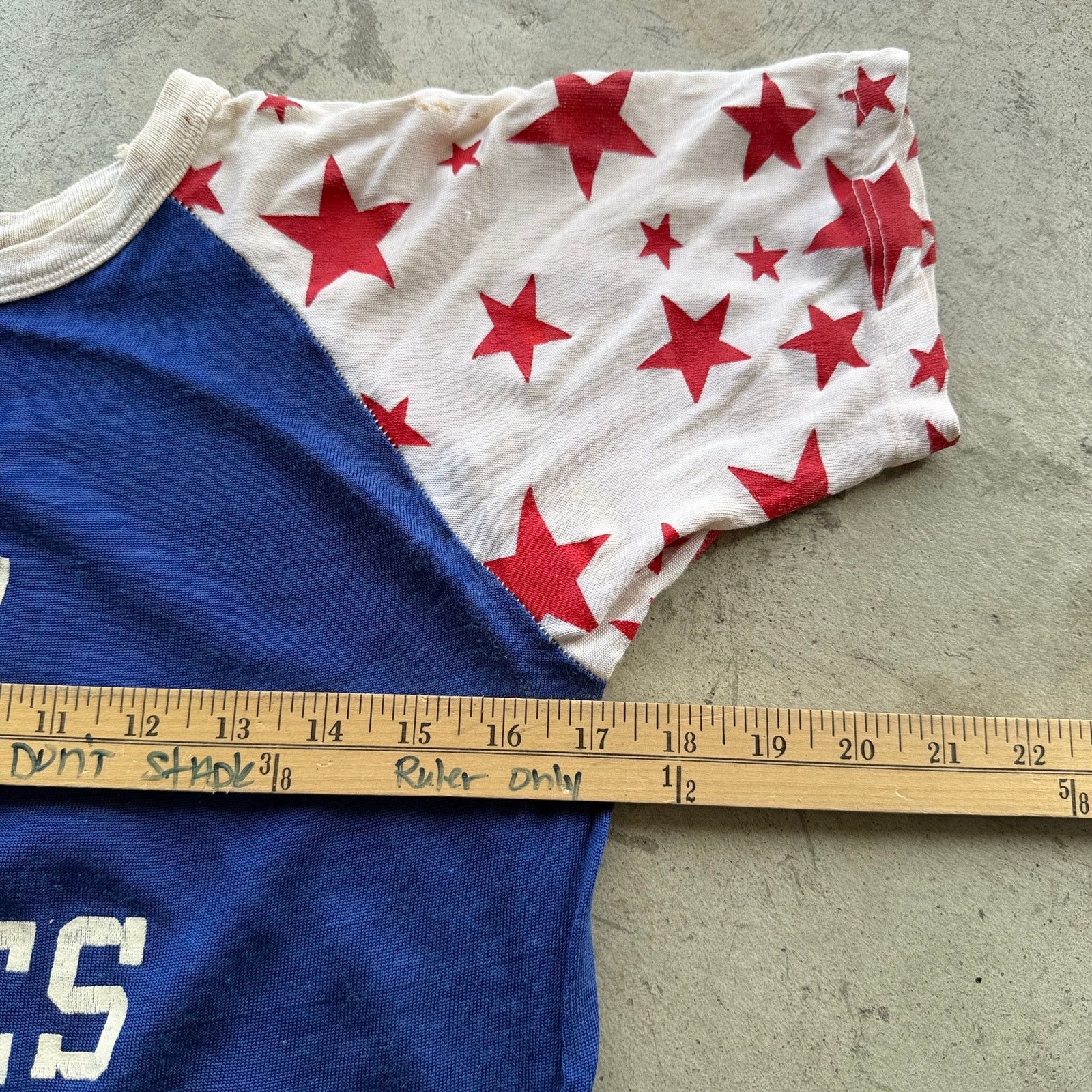 Other SUPER RARe 50s Jaycees Star Sleeve Raglan Tee Americana Size US S / EU 44-46 / 1 - 7 Thumbnail
