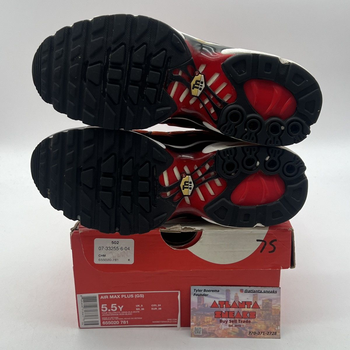 Nike Air max plus sunset Size US 5.5 / EU 38 - 8 Thumbnail