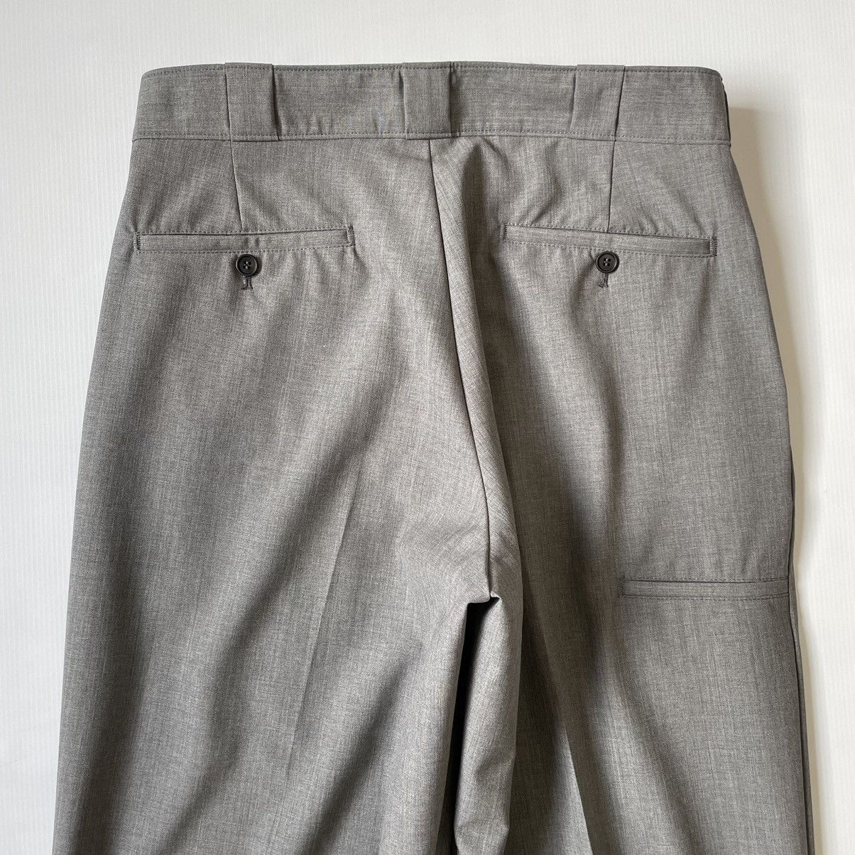 Prada S/S 24 Wide Leg Wool Work Pants Size US 32 / EU 48 - 14 Thumbnail