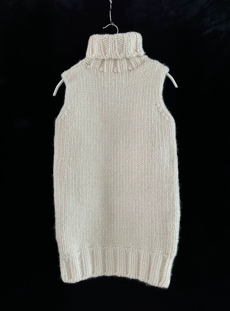 Junya Watanabe Junya Watanabe 1997 Wool Sleeveless Sweater Size S / US 4 / IT 40 - 1 Thumbnail