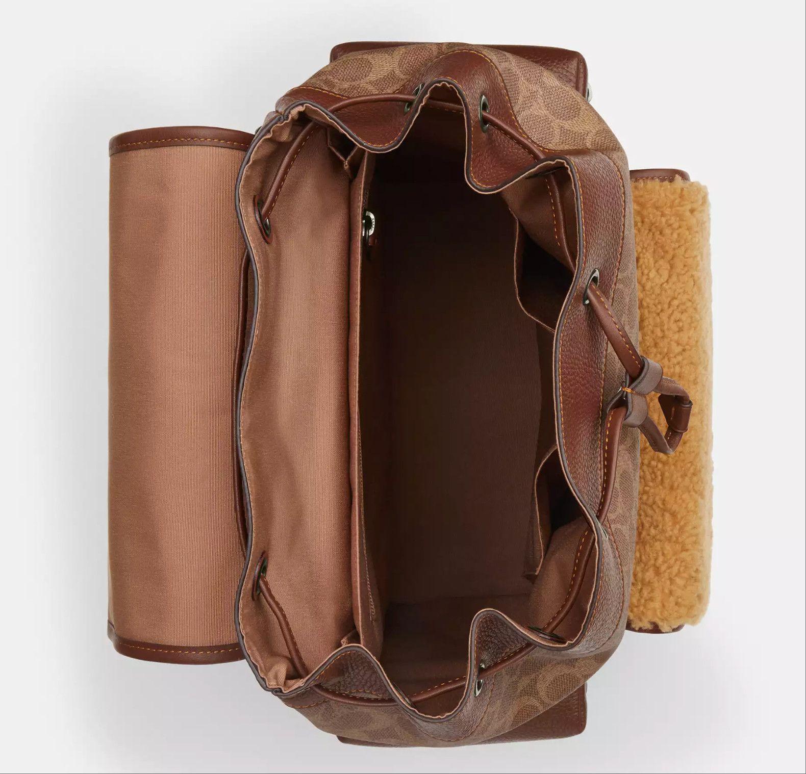 Coach NWT Coach Sprint Backpack In Signature Canvas CDB60 Size ONE SIZE - 11 Thumbnail