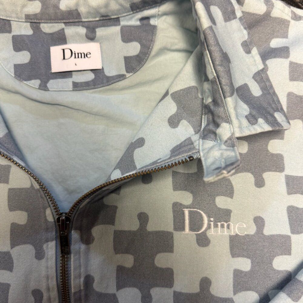 Dime DIME Puzzle Twill Jacket (Light Blue) Size US L / EU 52-54 / 3 - 2 Thumbnail