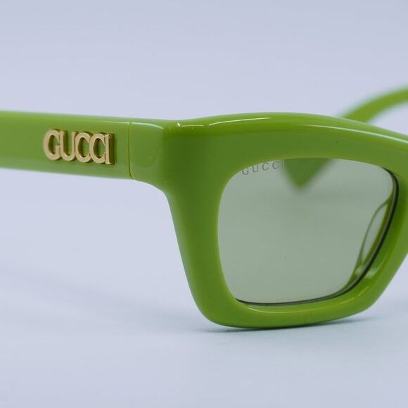 Gucci 🕶️ New Gucci GG1773S 006 Acid Green Sunglasses Size ONE SIZE - 2 Thumbnail
