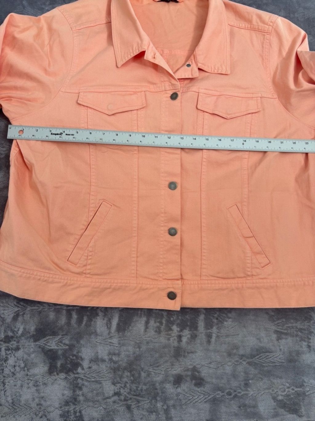 Eileen Fisher Women's Eileen Fisher Jacket 3X Coral Size XXS / US 00 / IT 34 - 2 Thumbnail