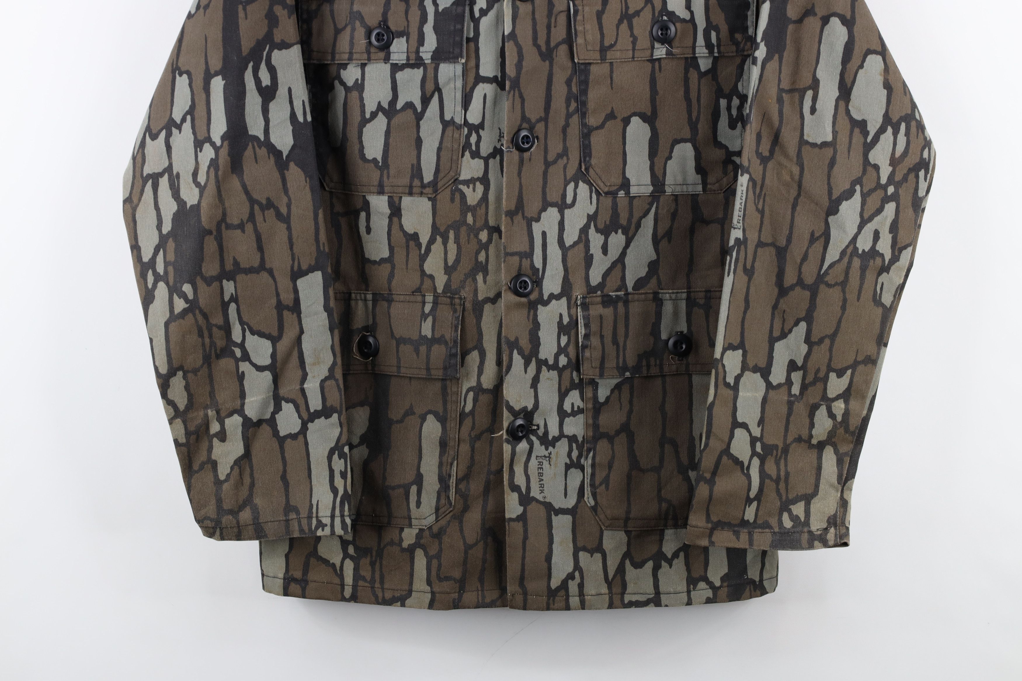 Vintage Vintage 70s 80s Streetwear Camouflage Shirt Jacket USA Size US S / EU 44-46 / 1 - 3 Thumbnail