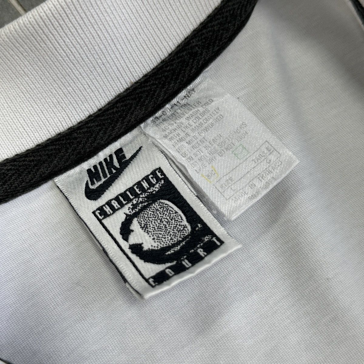Nike Vintage Nike Challenge Court Agassi Tennis Rare Polo Shirt Size US L / EU 52-54 / 3 - 15 Thumbnail