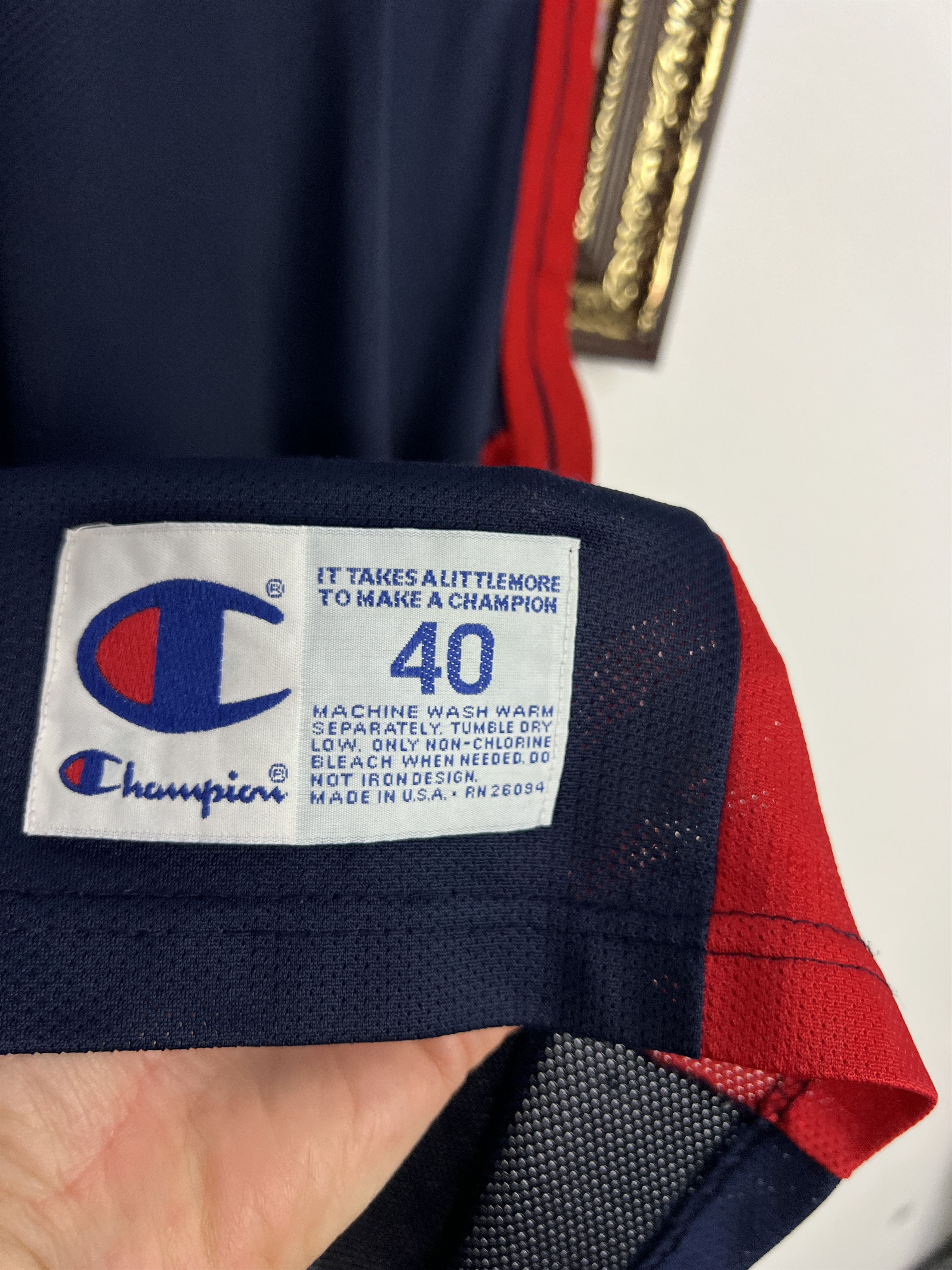 Champion Vintage 90's USA National Team NBA Basketball Jersey Trikot Size US M / EU 48-50 / 2 - 4 Thumbnail