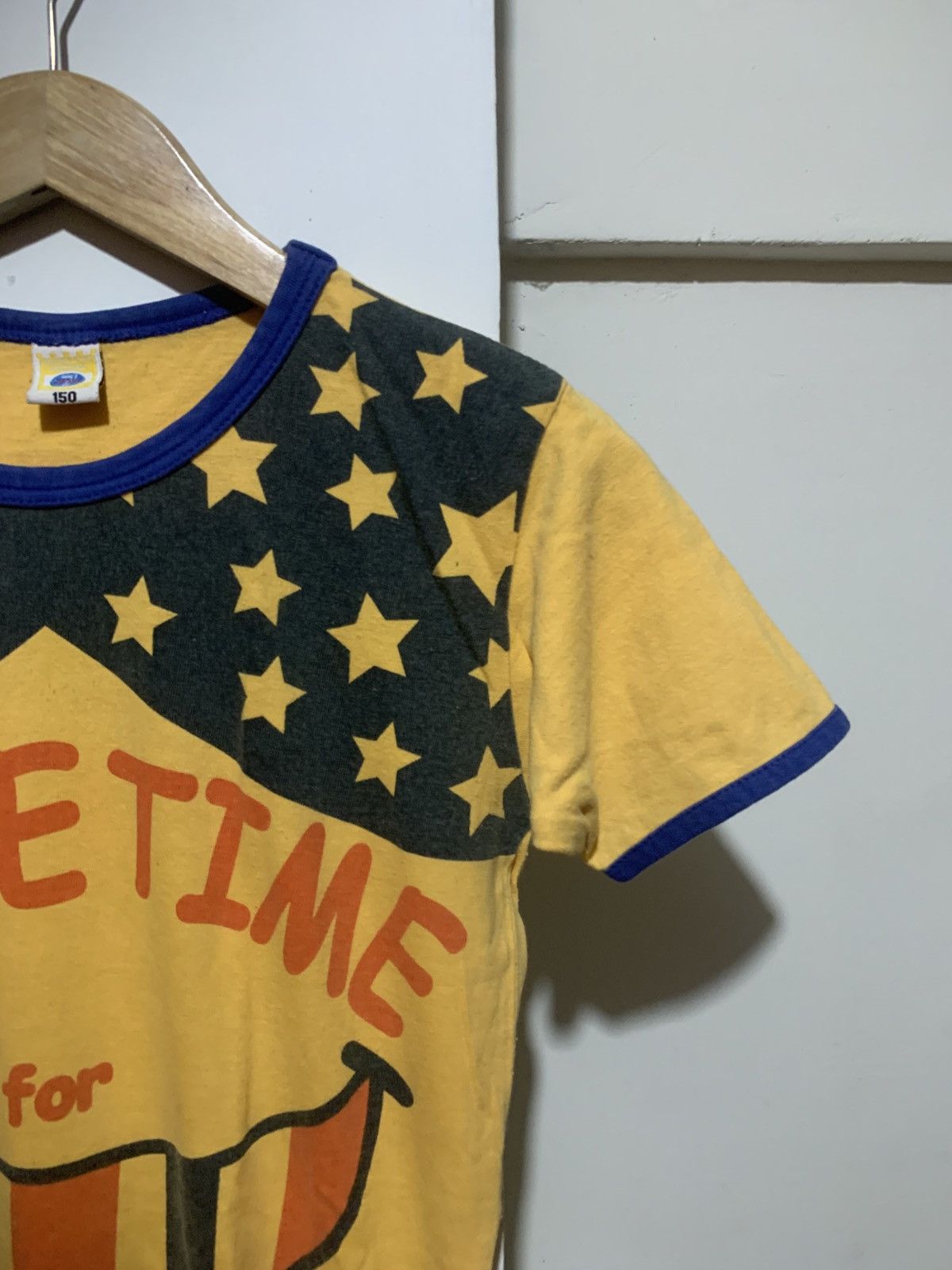 Hysteric Glamour × Supreme Smile Time Peace ‘Kapital Style’ Ringer Tee Size US M / EU 48-50 / 2 - 3 Thumbnail