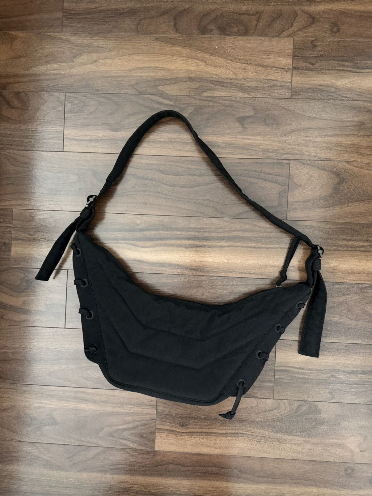 Lemaire Lemaire Small Game Bag Black Size ONE SIZE - 1 Thumbnail