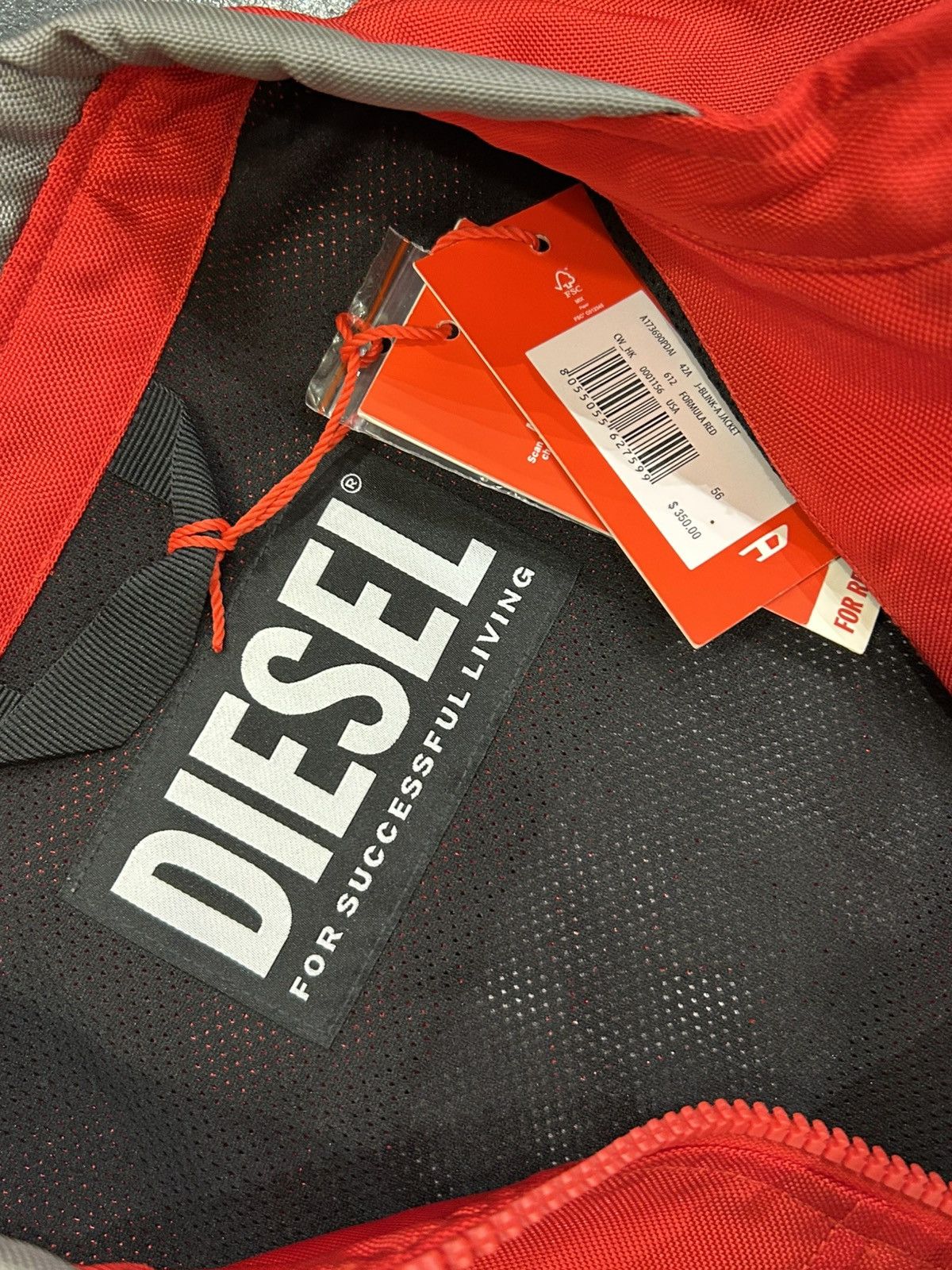 Diesel Diesel Canvas Racing Jacket Size US XL / EU 56 / 4 - 4 Thumbnail