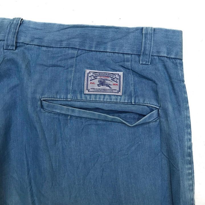 Burberry Burberrys england Blue Chinos Jeans Colour way Chinos Size US 34 / EU 50 - 1 Thumbnail