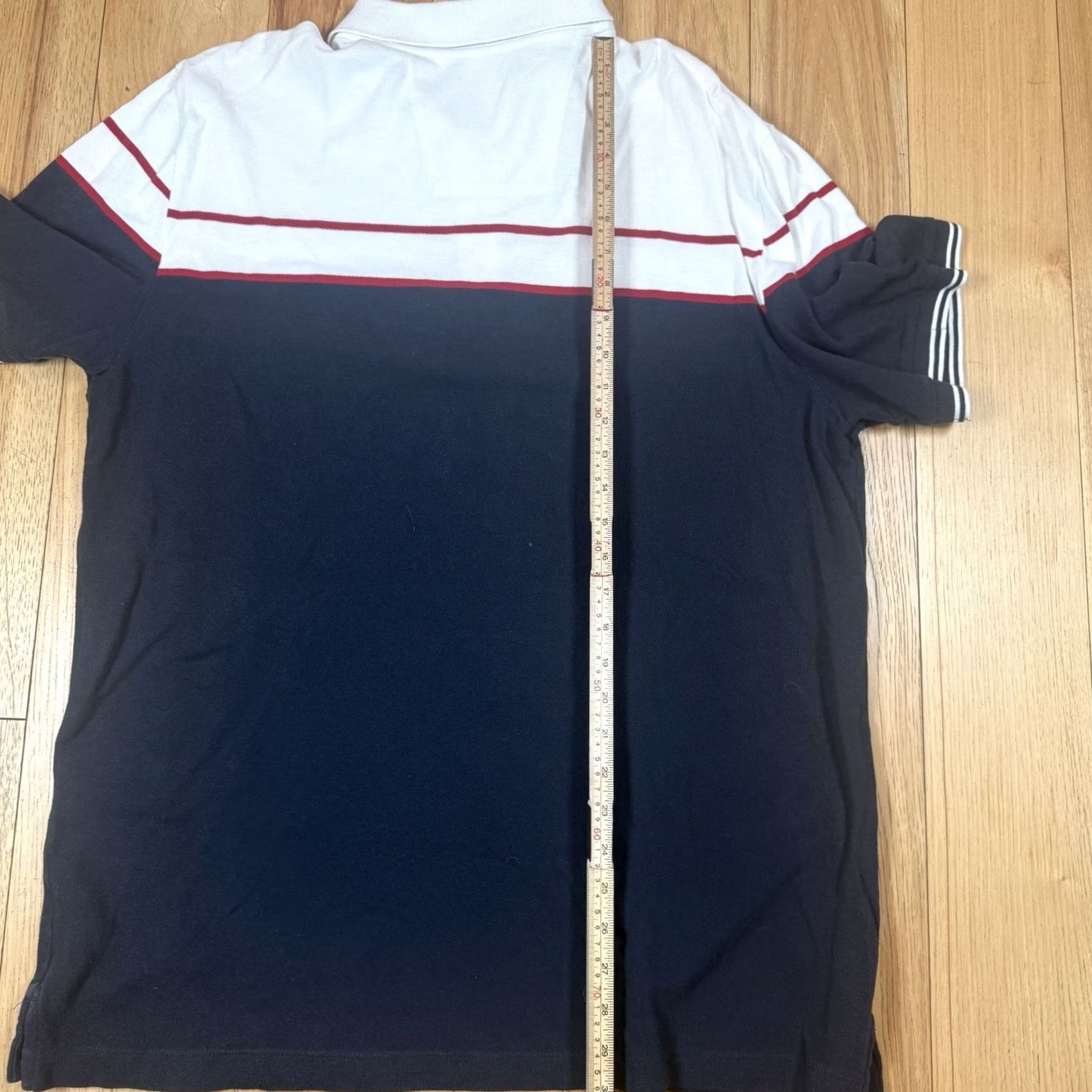 Nautica Nautica Polo Shirt Mens 2XL Blue Stripe Short Sleeve Dri Fit Polo Shirt Mens 2XL Blue Stripe Short Sleeve Striped Dri Fit Size US XXL / EU 58 / 5 - 7 Thumbnail