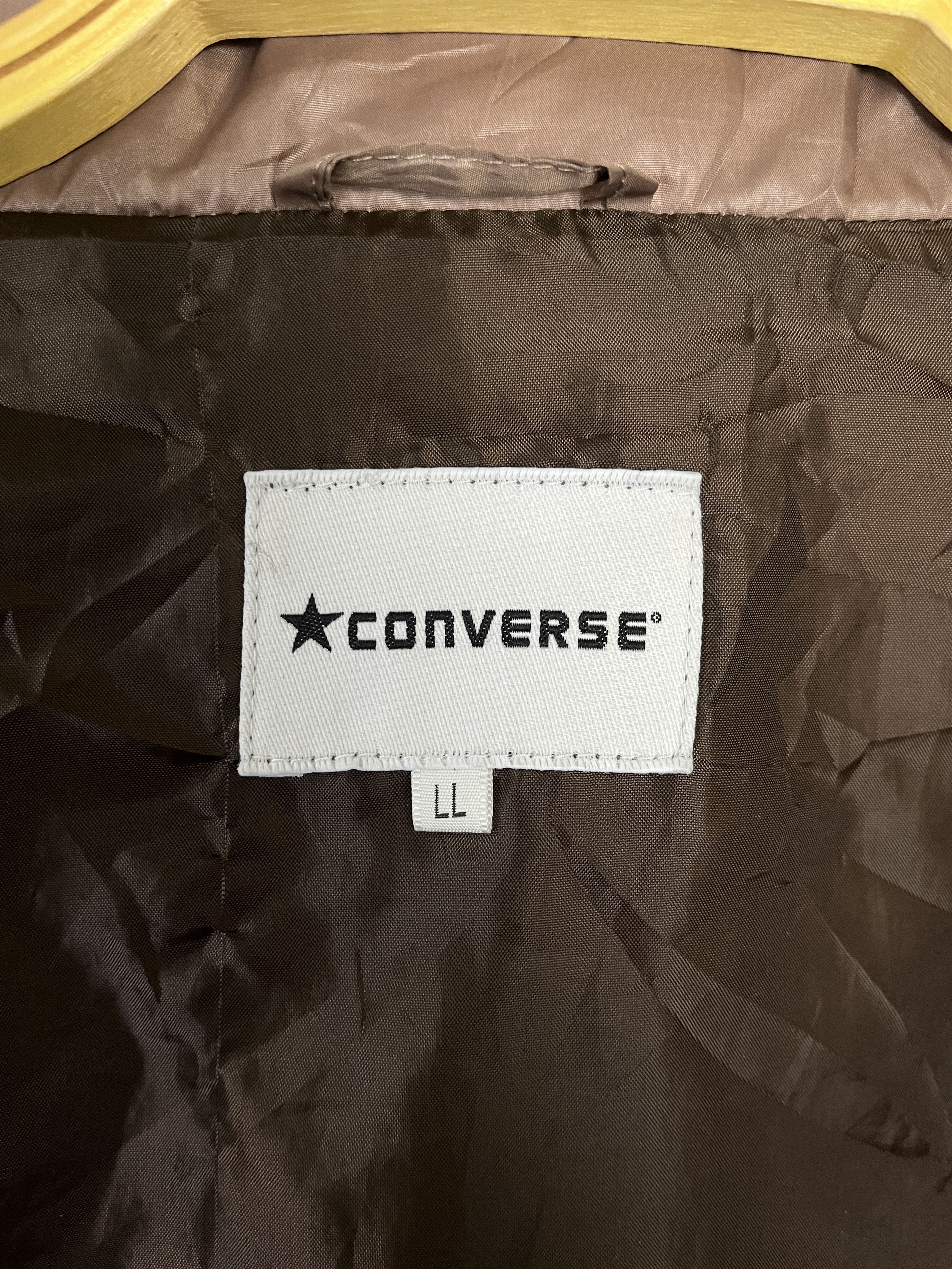 Converse Converse Puffer Down Detachable Sleeves Bronze Vest Jacket Size US L / EU 52-54 / 3 - 13 Thumbnail
