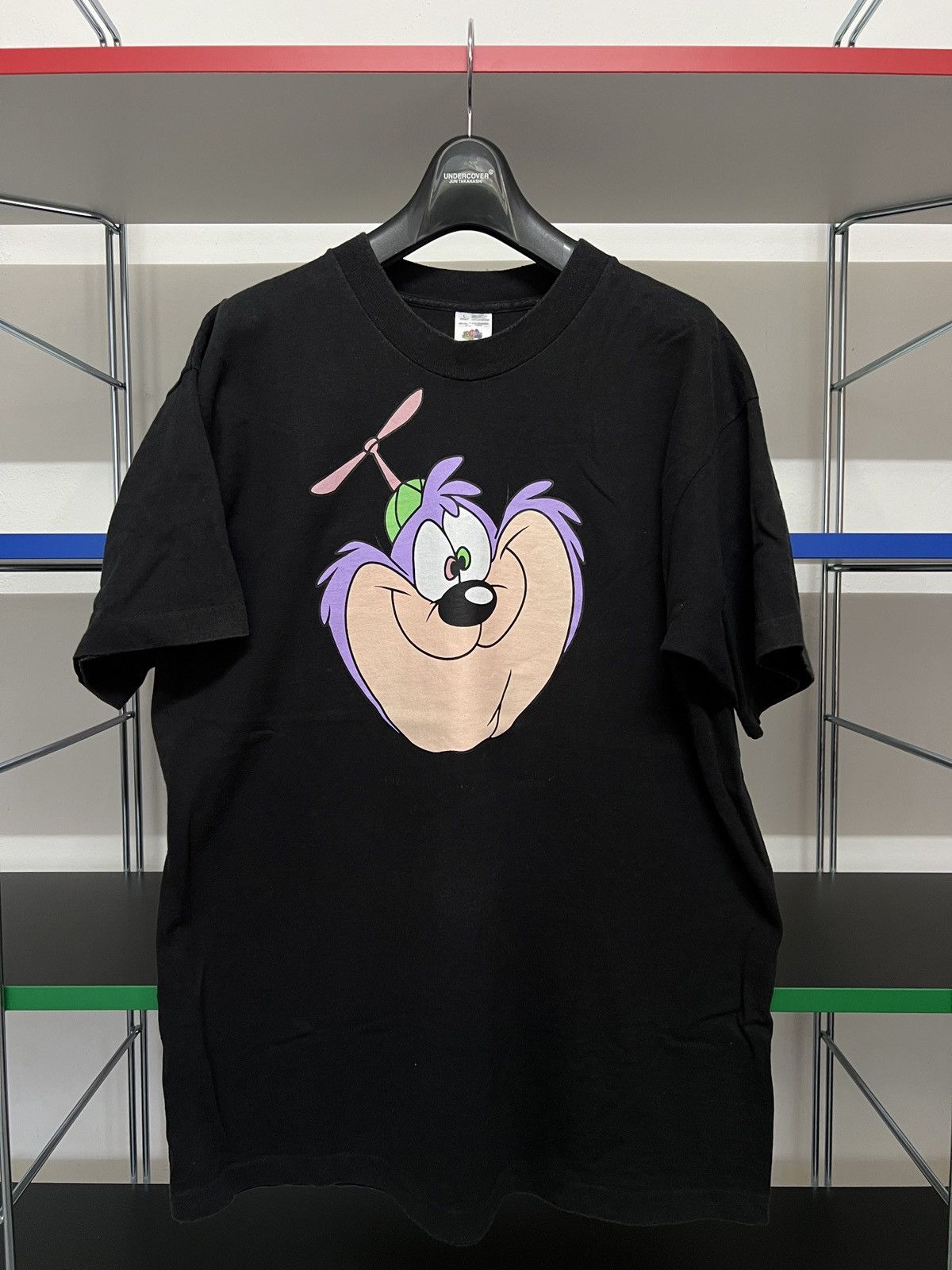 Vintage 90s Looney Tunes Dizzy Devil Taz Bugs Bunny Tee L Size US L / EU 52-54 / 3 - 2 Thumbnail