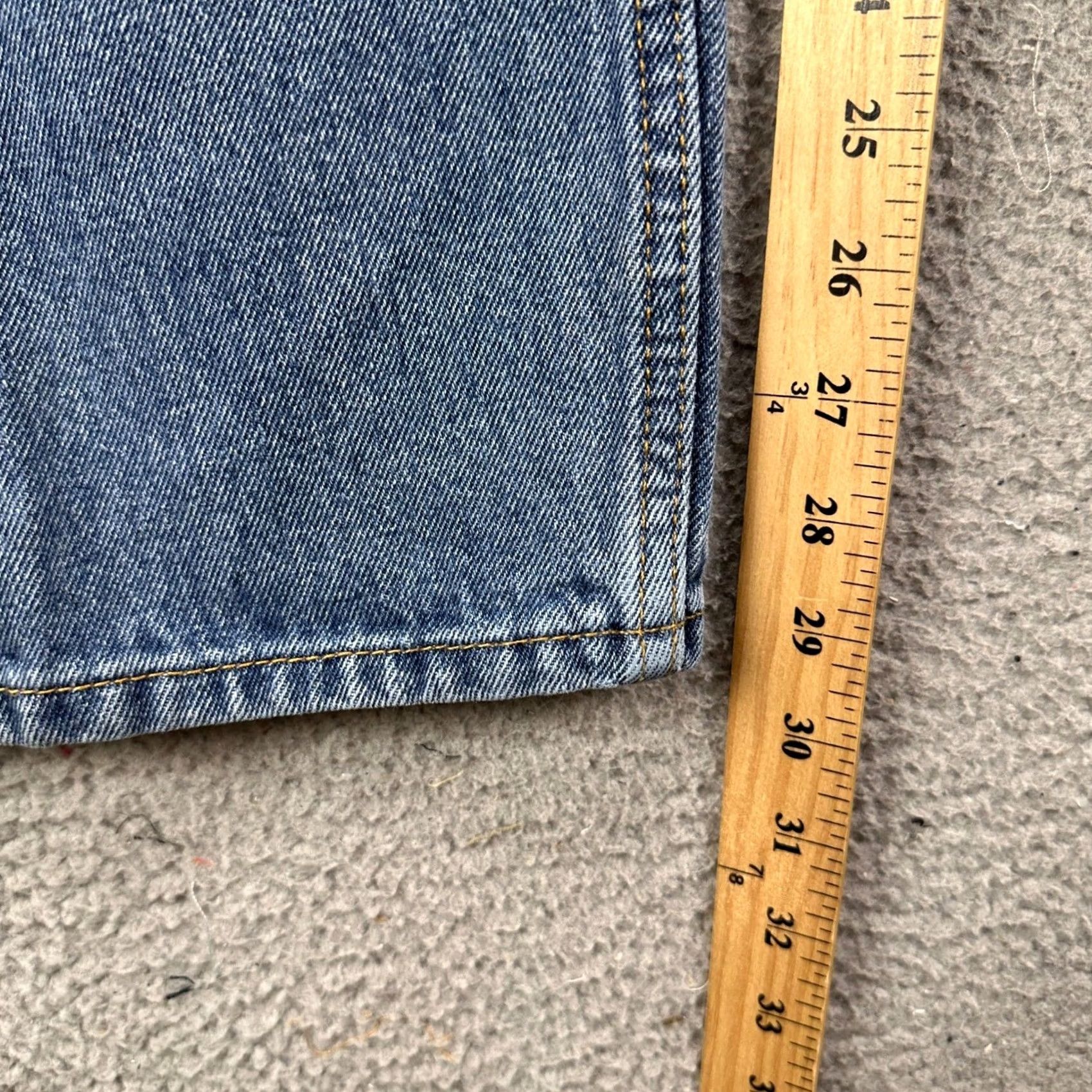 Levi's Levi's 505 Mens Straight Jeans 38X29 Blue 5 Pocket Denim Pants Casual Vintage? No Size US 38 / EU 54 - 7 Thumbnail
