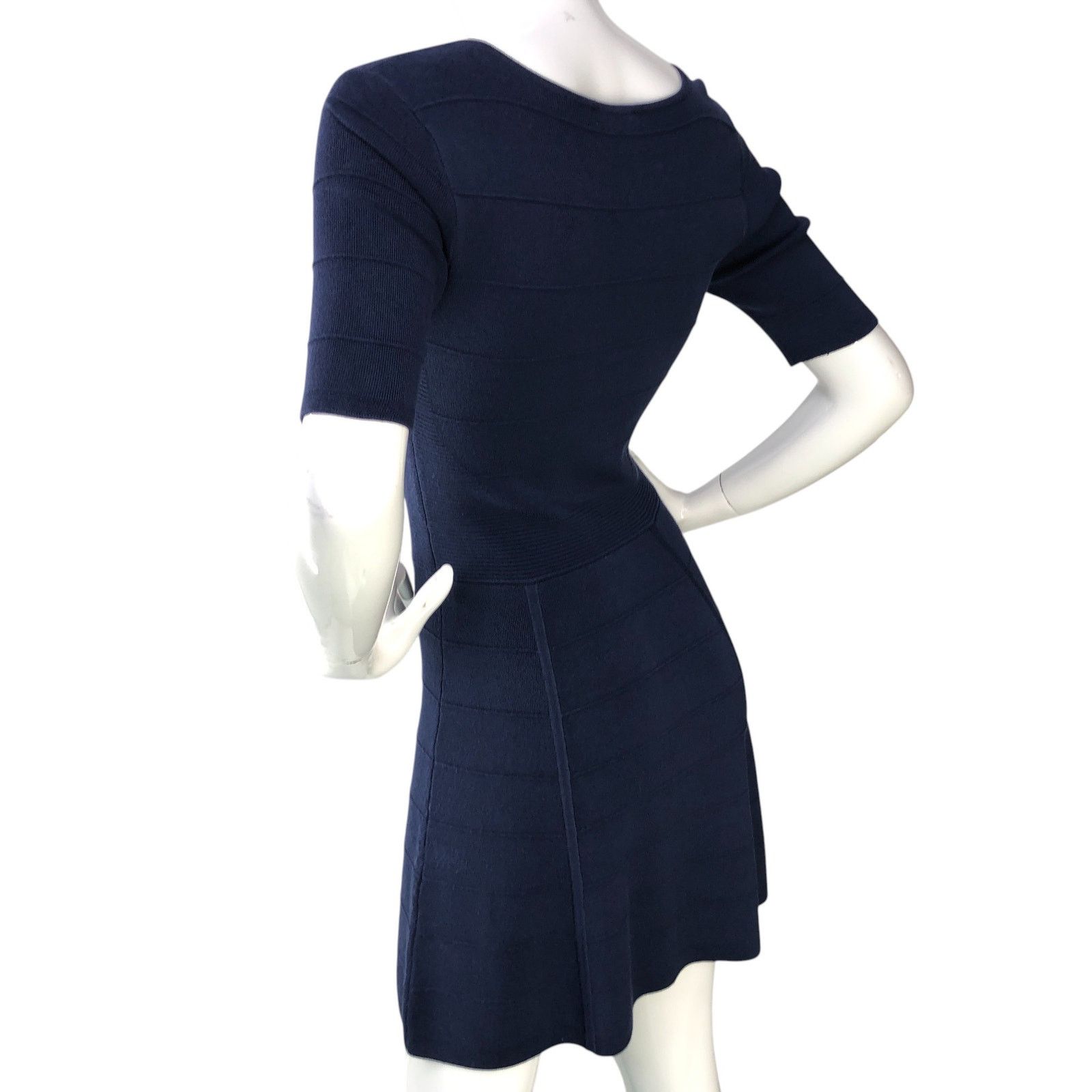Ann Taylor Ann Taylor Size XXSP Dress Ottoman V Neck Sweater Blue Size XXS / US 00 / IT 34 - 6 Thumbnail