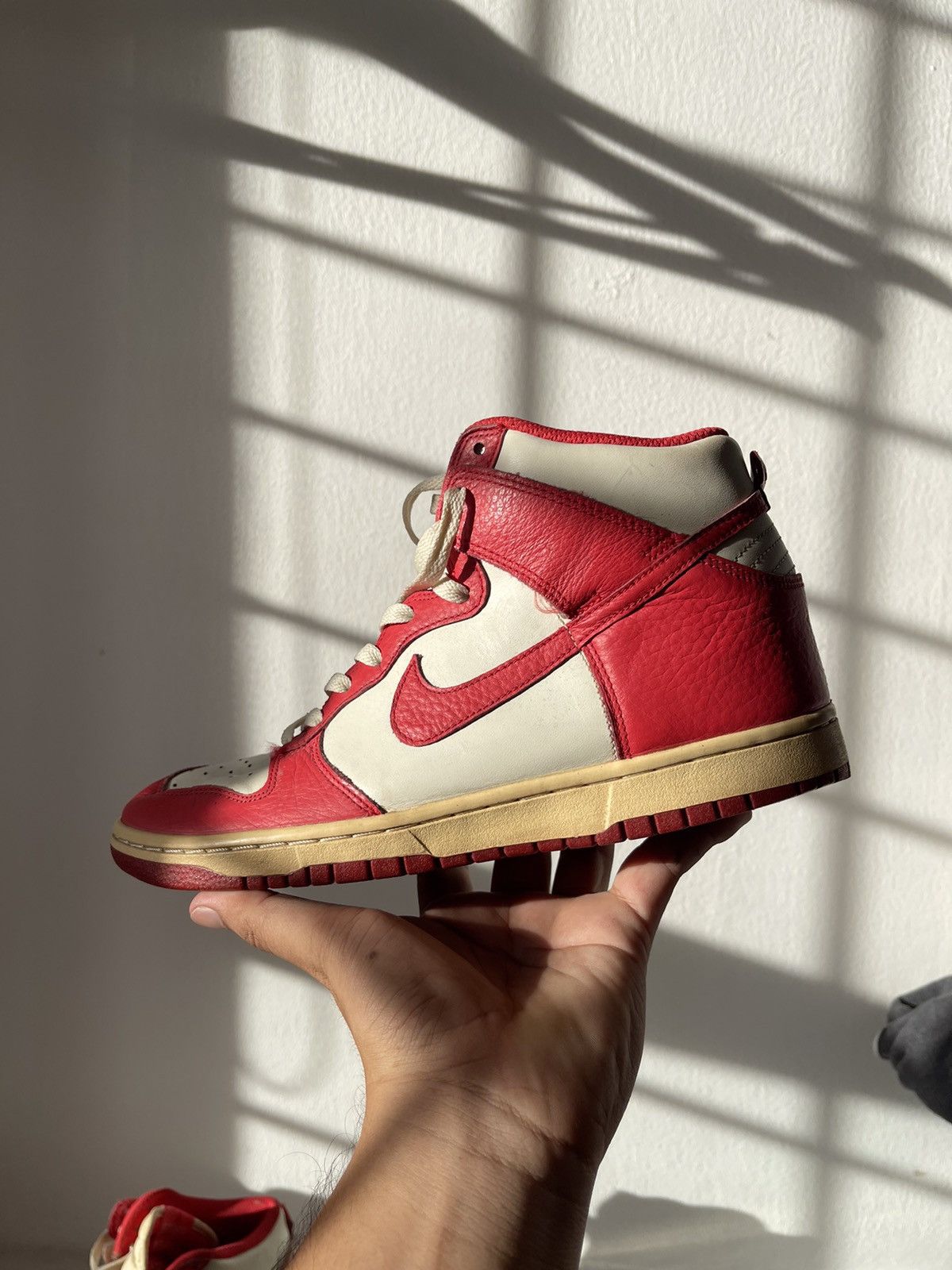 Nike Nike Dunk Red/White Size US 8.5 / EU 41-42 - 7 Thumbnail