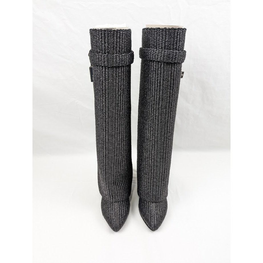 Givenchy o1rshd1 Shark Lock Boots in Black Size US 6.5 / IT 36.5 - 12 Thumbnail