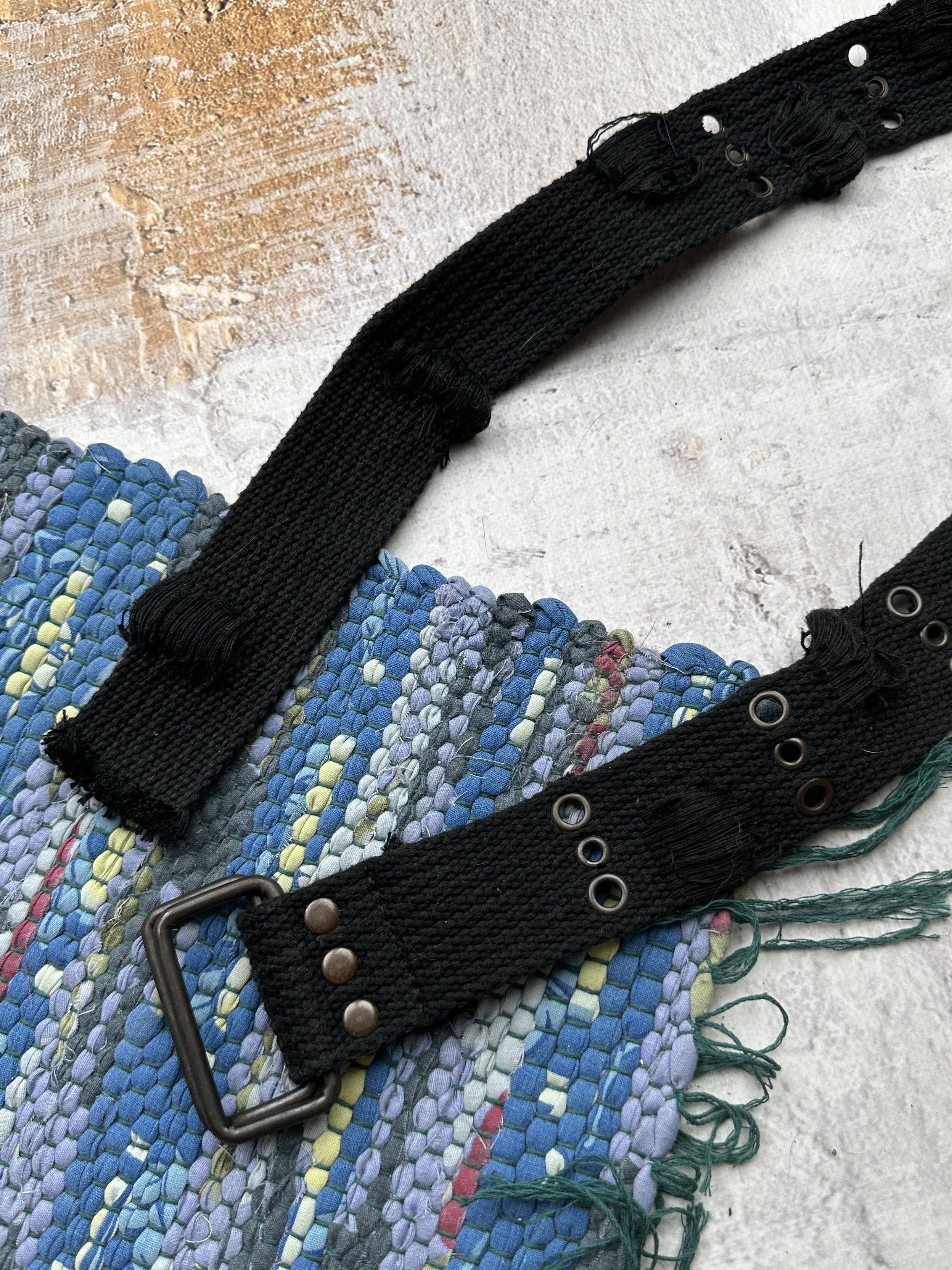 Vintage Vintage Distressed Belt A587(01)(D15) Size 32 - 2 Thumbnail