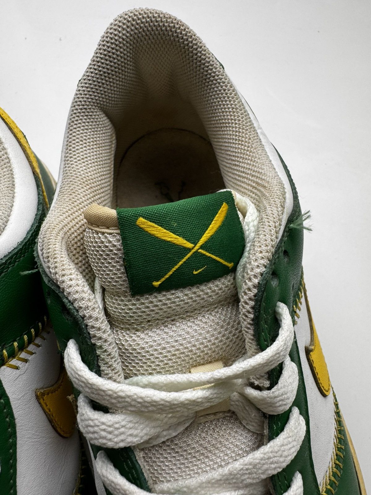 Nike 2005 Nike Dunk Low Baseball Pack Oakland Size US 9 / EU 42 - 5 Thumbnail