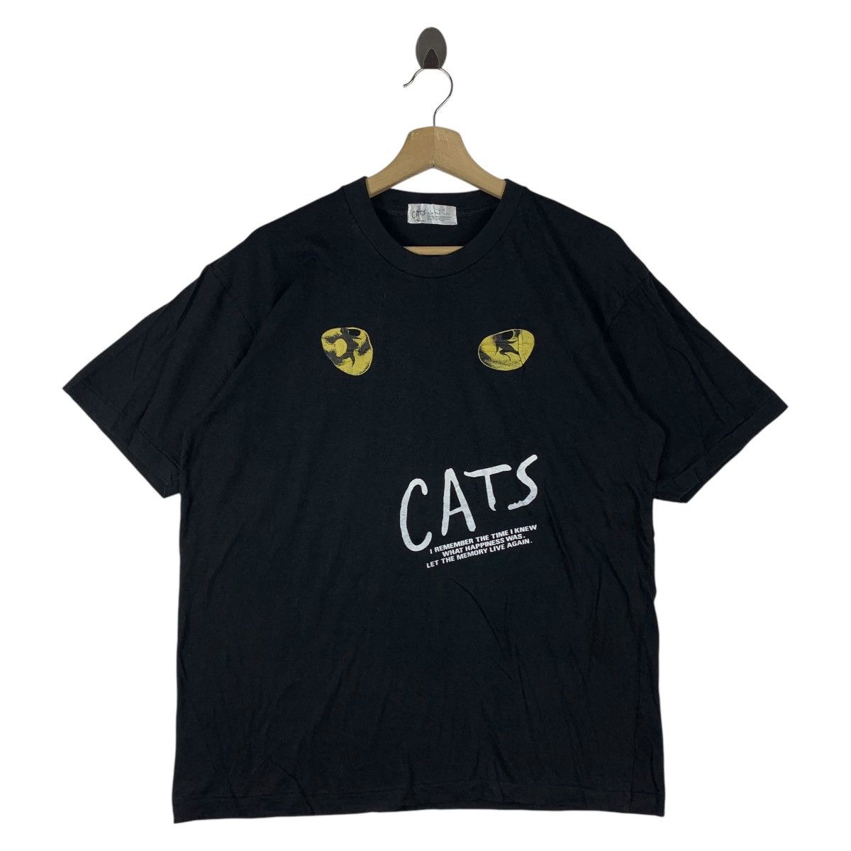 Vintage CATS London movie tshirt