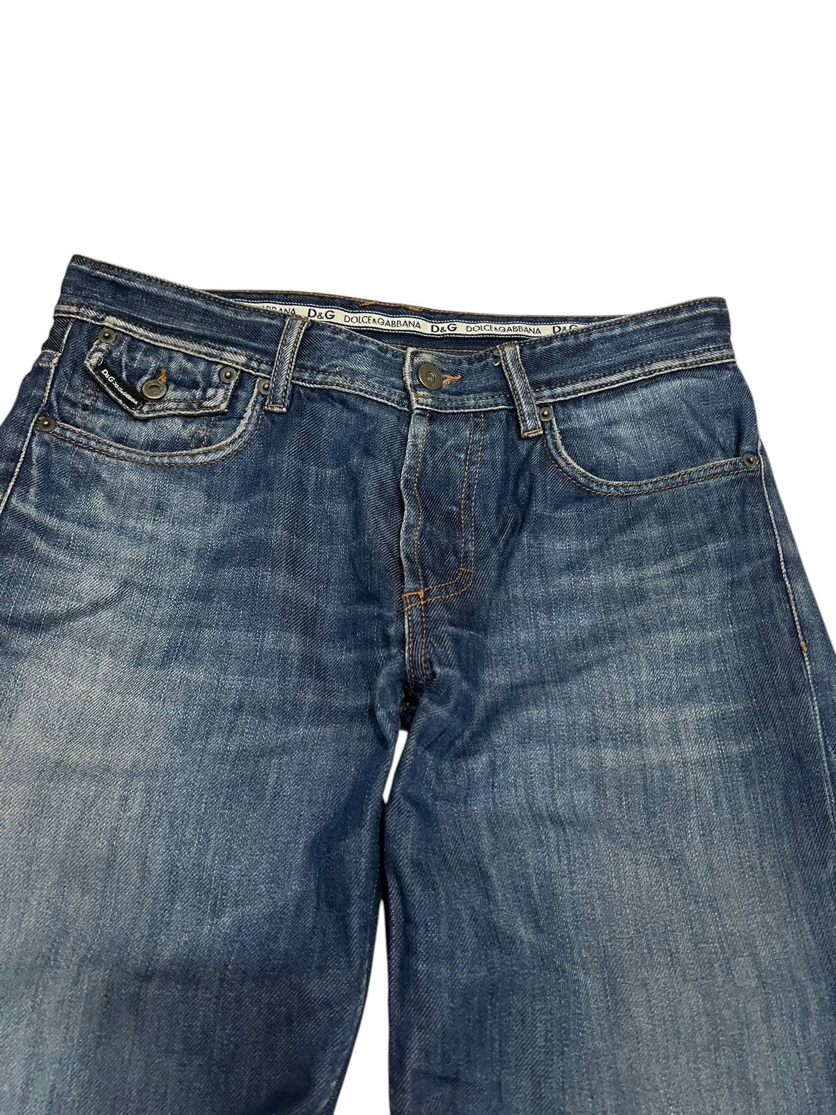 Dolce & Gabbana Vintage Dolce & Gabbana Distress Jean Size US 31 - 3 Thumbnail