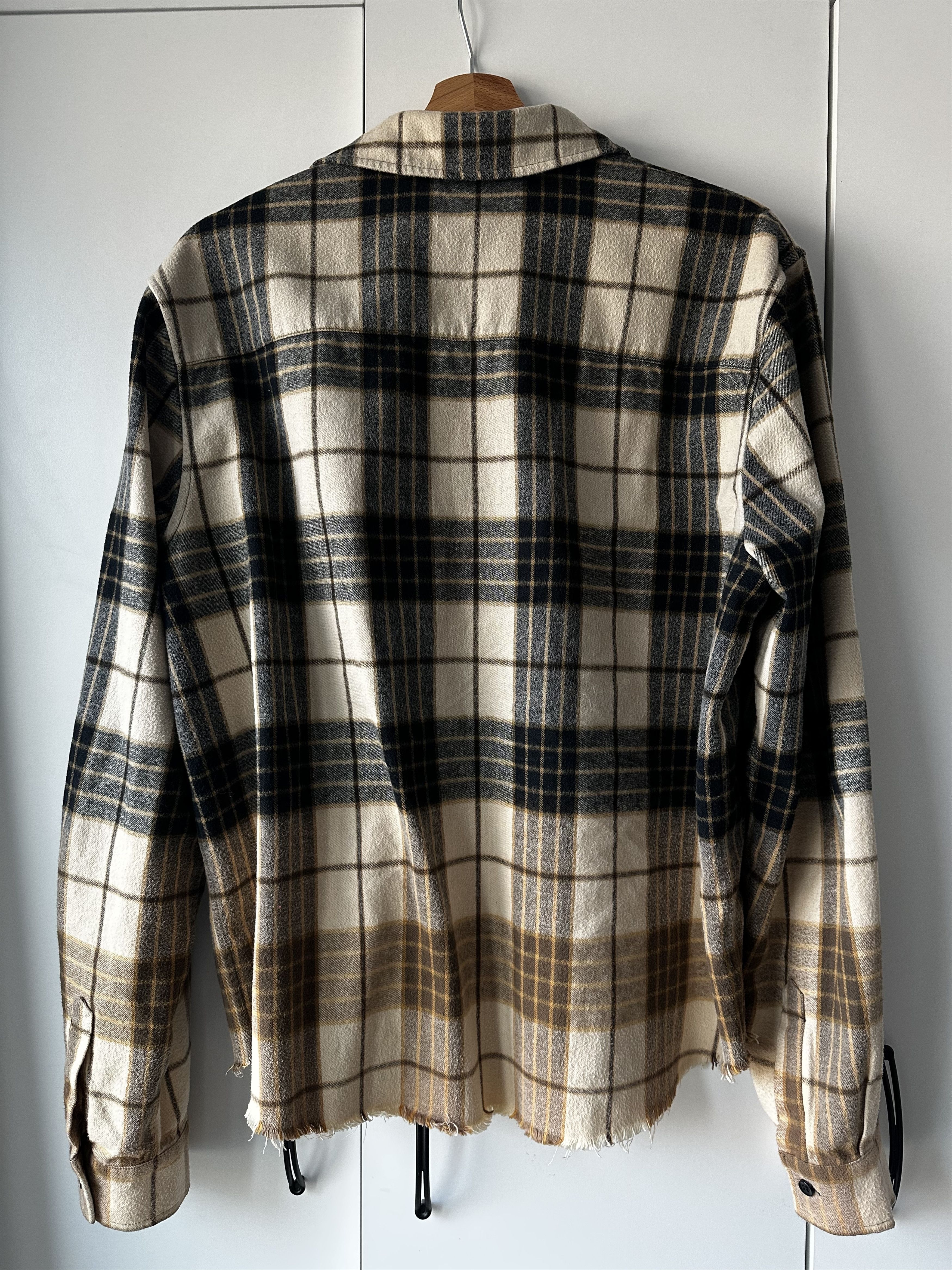 Amiri Amiri 23 Gradient Plaid Flannel Shirt Size US M / EU 48-50 / 2 - 2 Thumbnail