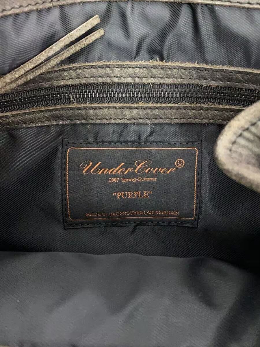 Undercover SS07 "PURPLE" Leather Tote Bag Size ONE SIZE - 8 Thumbnail