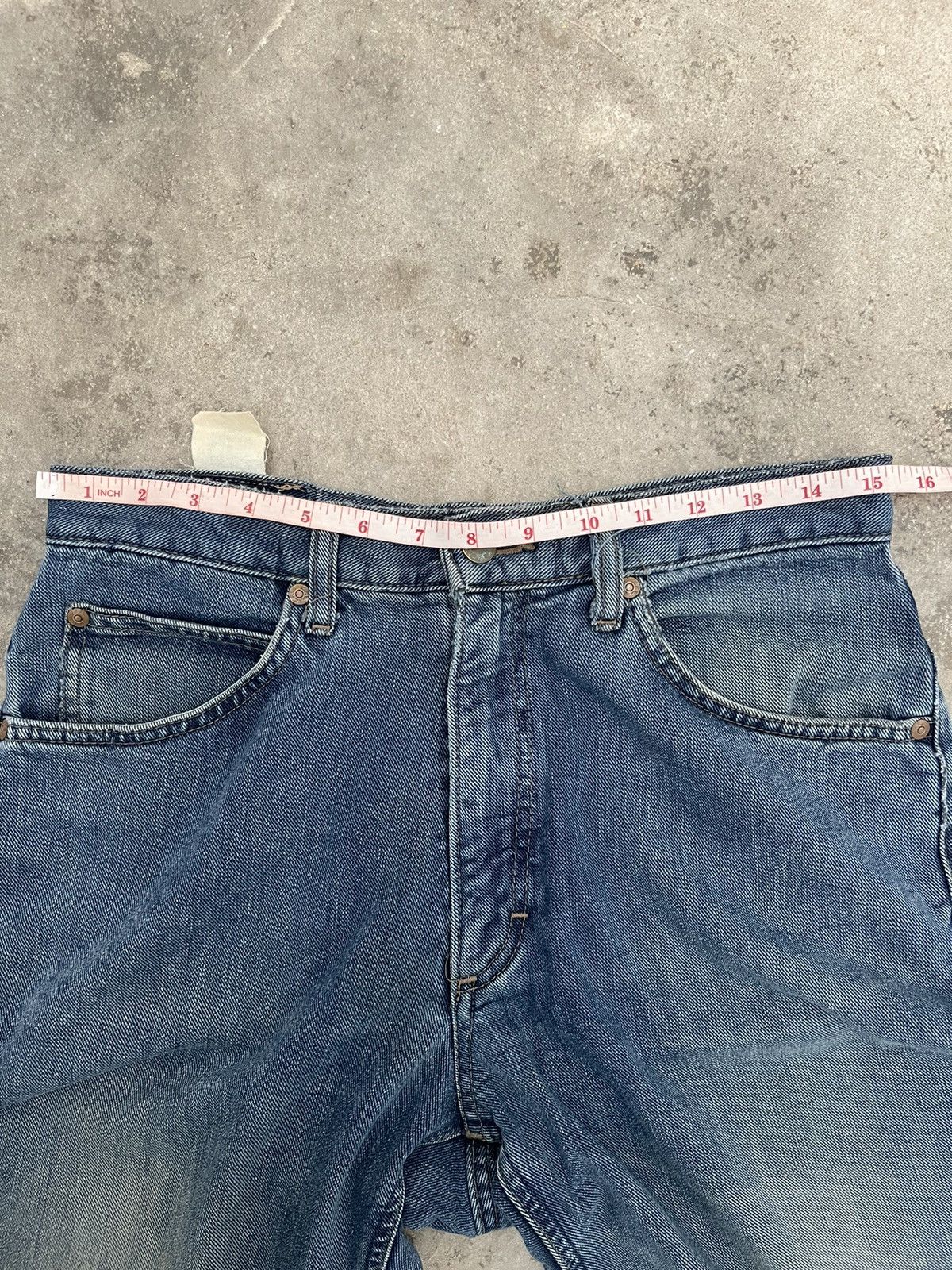 Lee Vintage Lee Riders Distressed Denim Size US 30 / EU 46 - 20 Thumbnail