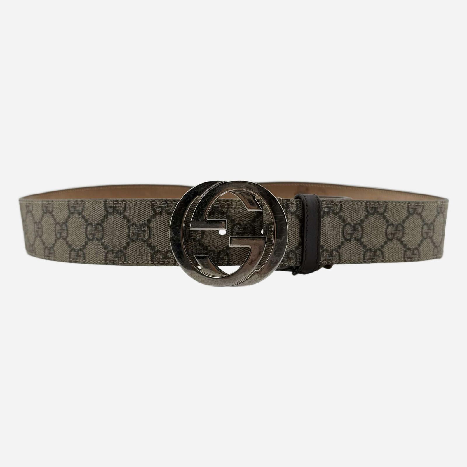 Gucci Gucci GG Belt 38 Used 411924 Size ONE SIZE - 1 Thumbnail