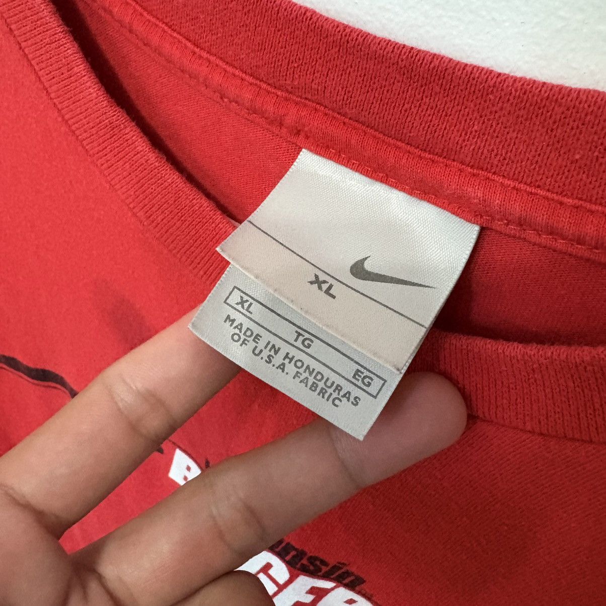Nike VINTAGE NIKE WISCONSIN BADGERS Size US XL / EU 56 / 4 - 6 Thumbnail