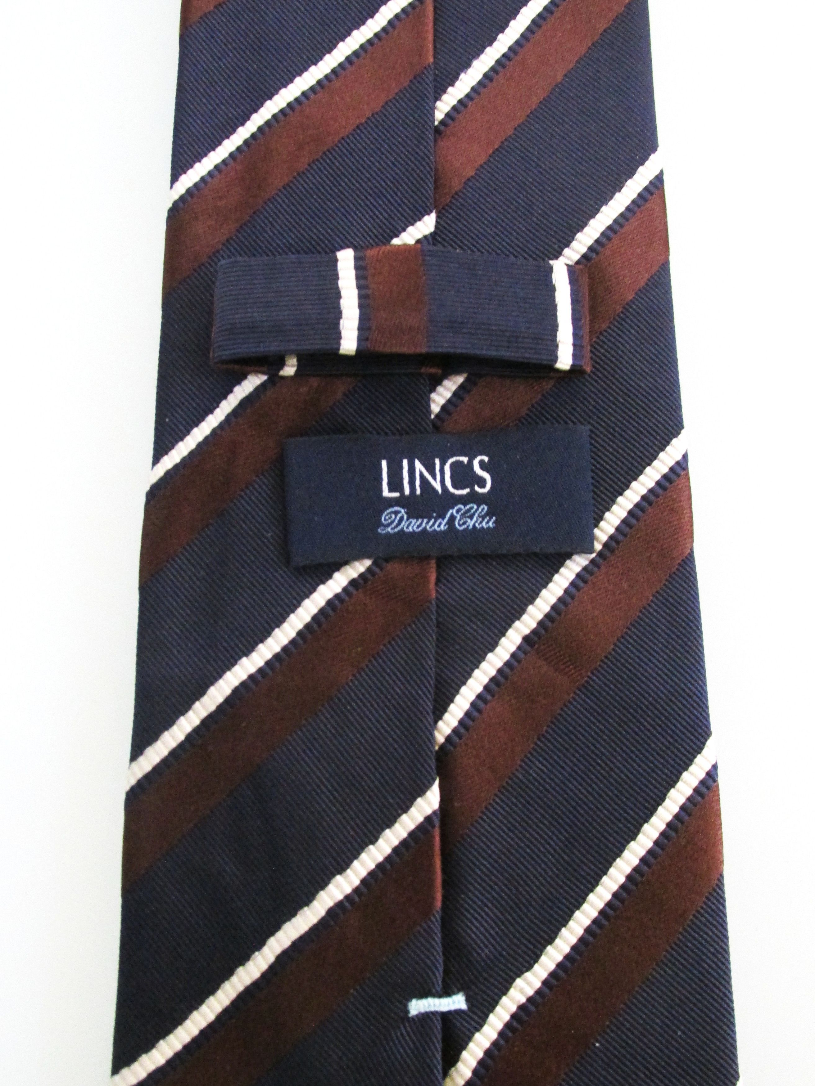 Other David Chu "Lincs" Men's Silk Tie Size ONE SIZE - 6 Thumbnail