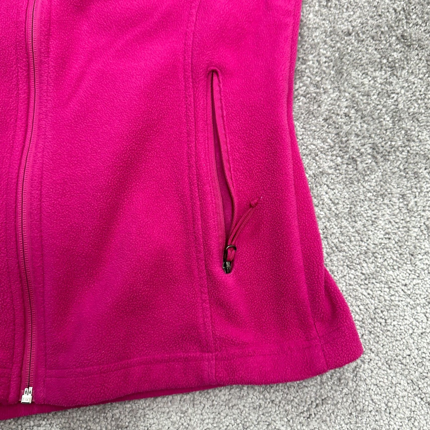 Pinko Columbia Jacket Womens Small Pink Fleece Full Zip Pockets Outdoor Hiking Casual Size S / US 4 / IT 40 - 5 Thumbnail