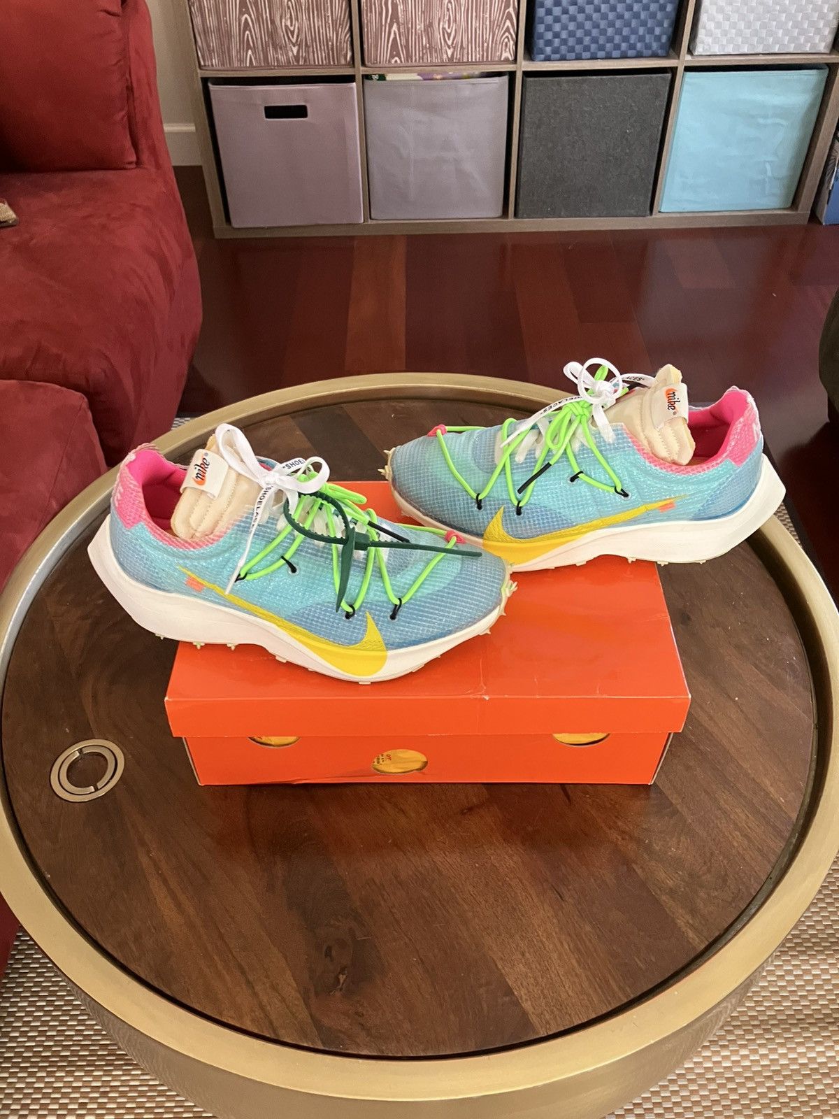 Nike × Off-White Nike x Off-White Vapor Street Sky Blue CD8178-400 Size US 11 / EU 44 - 4 Thumbnail