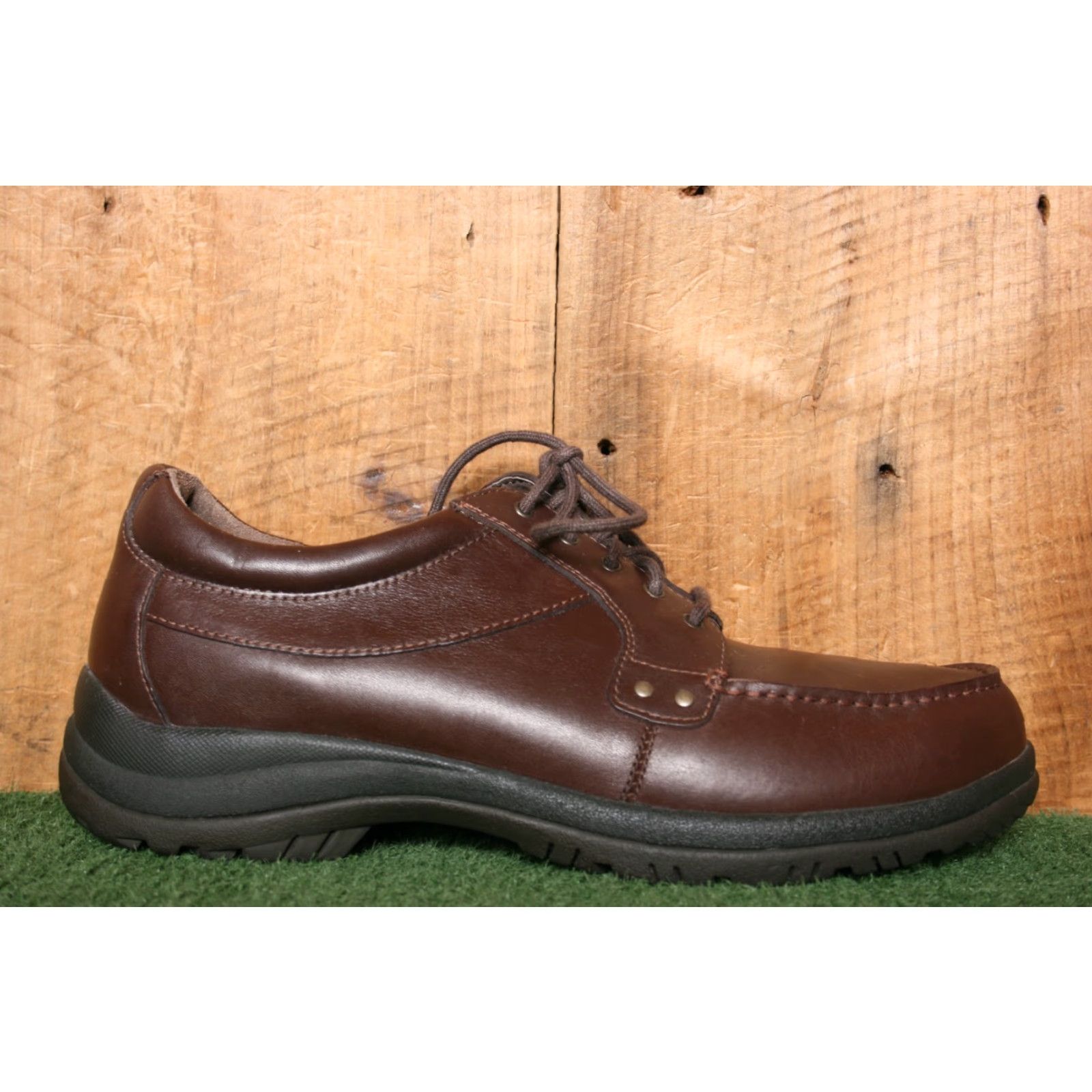 Dansko VINTAGE Dansko Wyatt Oxford Brown Leather Slip Resistant Mens 14.5 EU 48 Shoes Size US 15 / EU 48 - 2 Thumbnail
