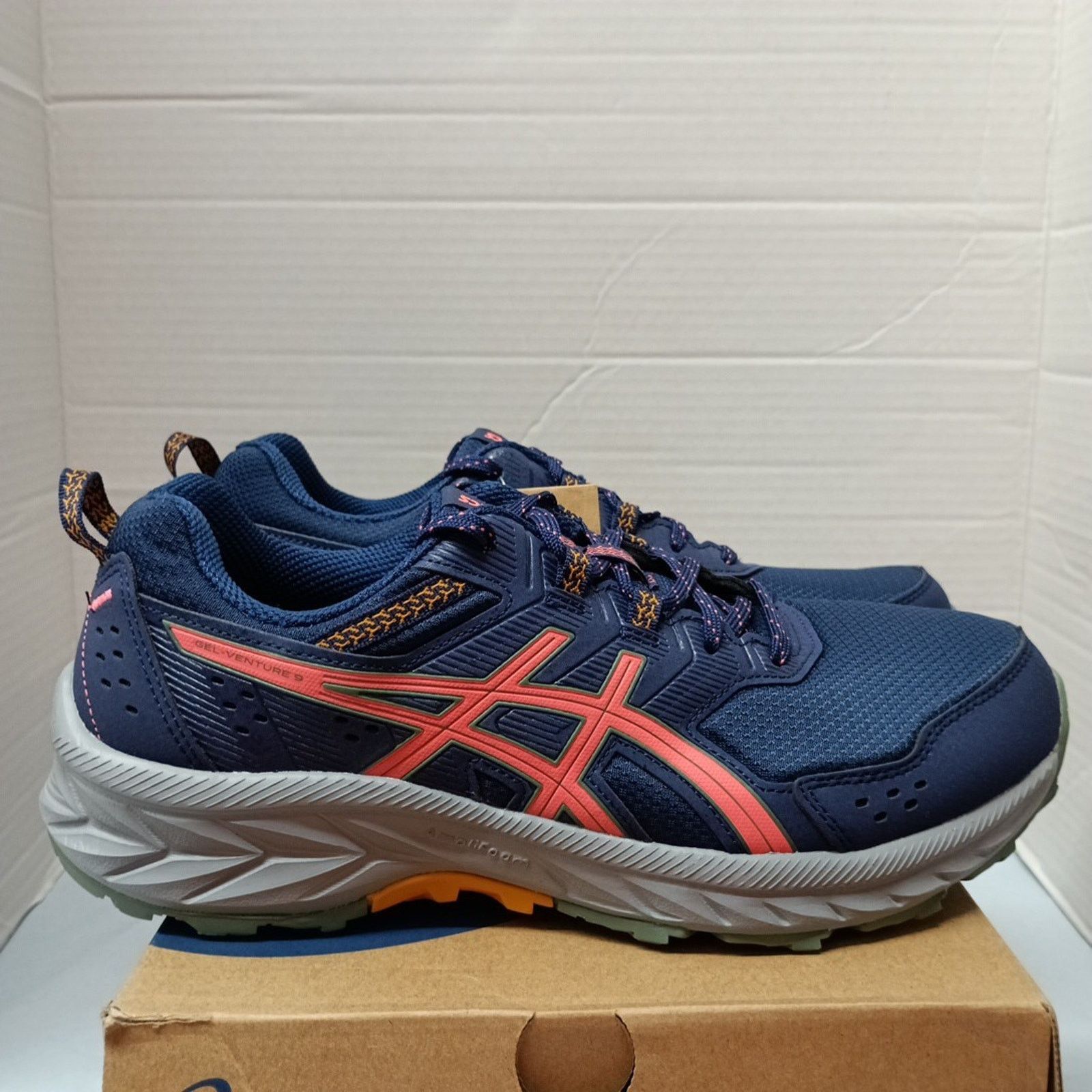 Asics Women's Asics Size 9.5 W Gel-Venture 9 Shoes Blue Pink Size US 9.5 / IT 39.5 - 1 Thumbnail