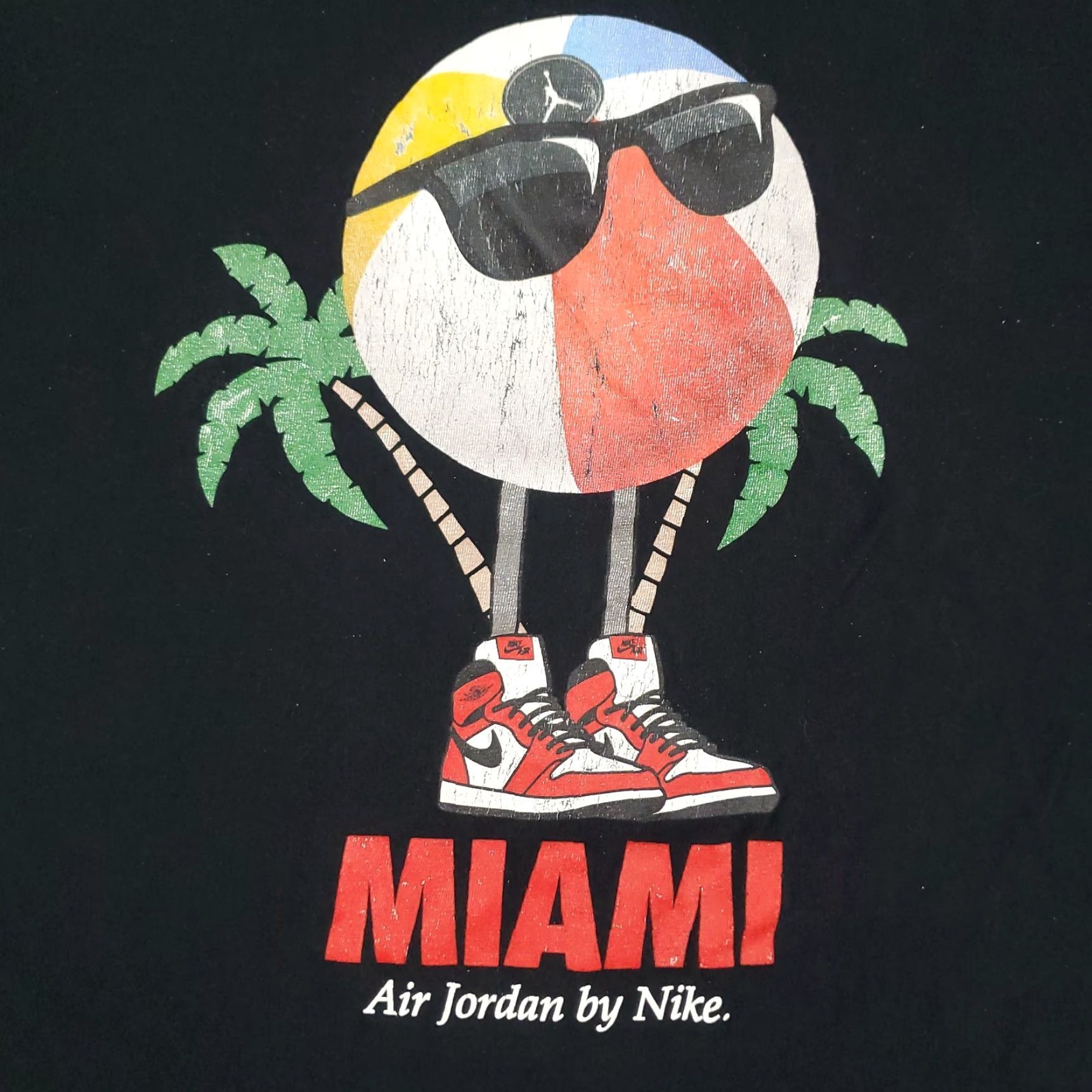 Jordan Brand Jordan T-Shirt Men's Medium Black Short Sleeve Casual Sports Wear Jumpman Size US M / EU 48-50 / 2 - 2 Thumbnail